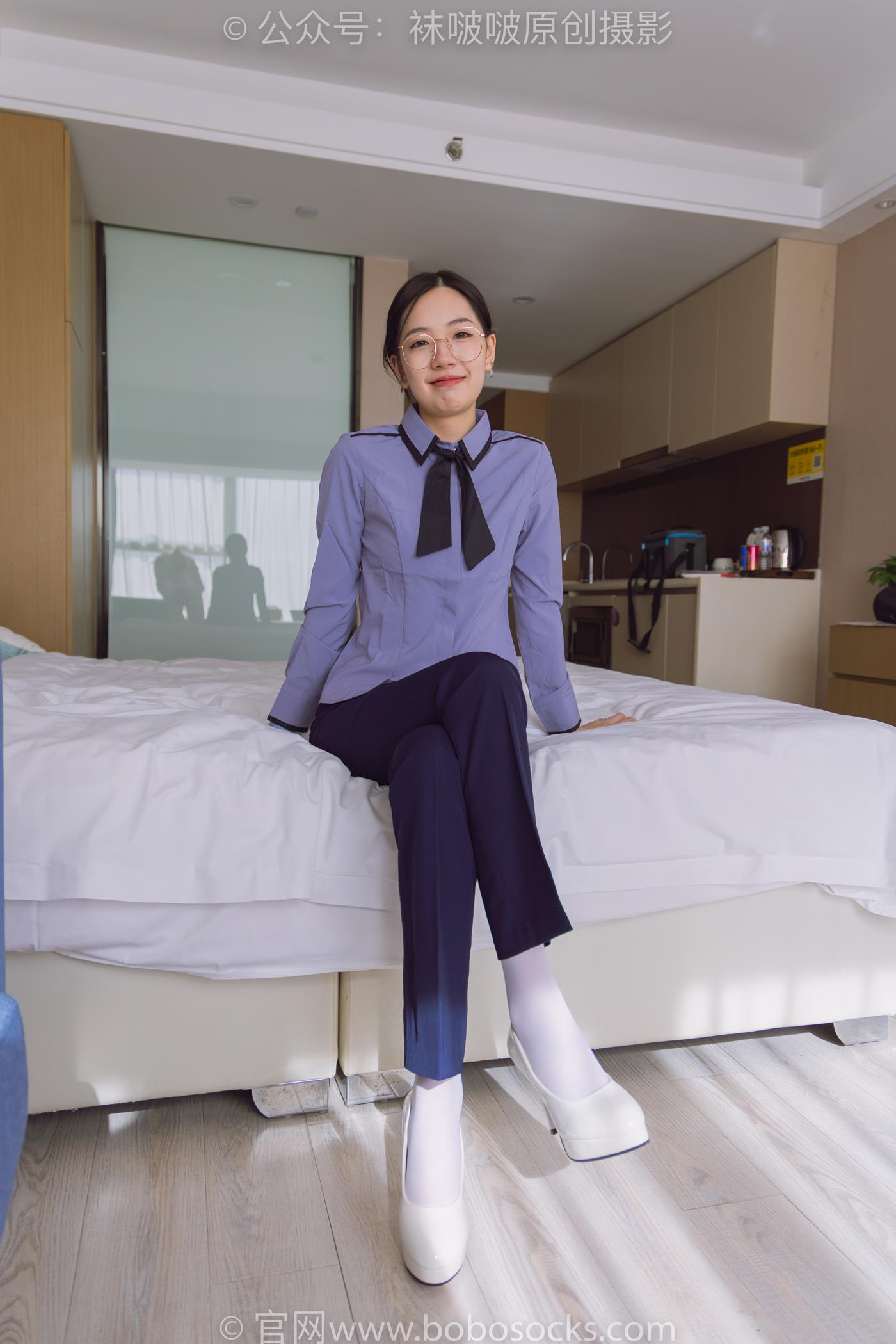 图片[141]-[BoBoSocks袜啵啵]NO.178 小甜豆-高跟鞋、厚白丝、ol风裤里丝[140P] – 速更版-美库