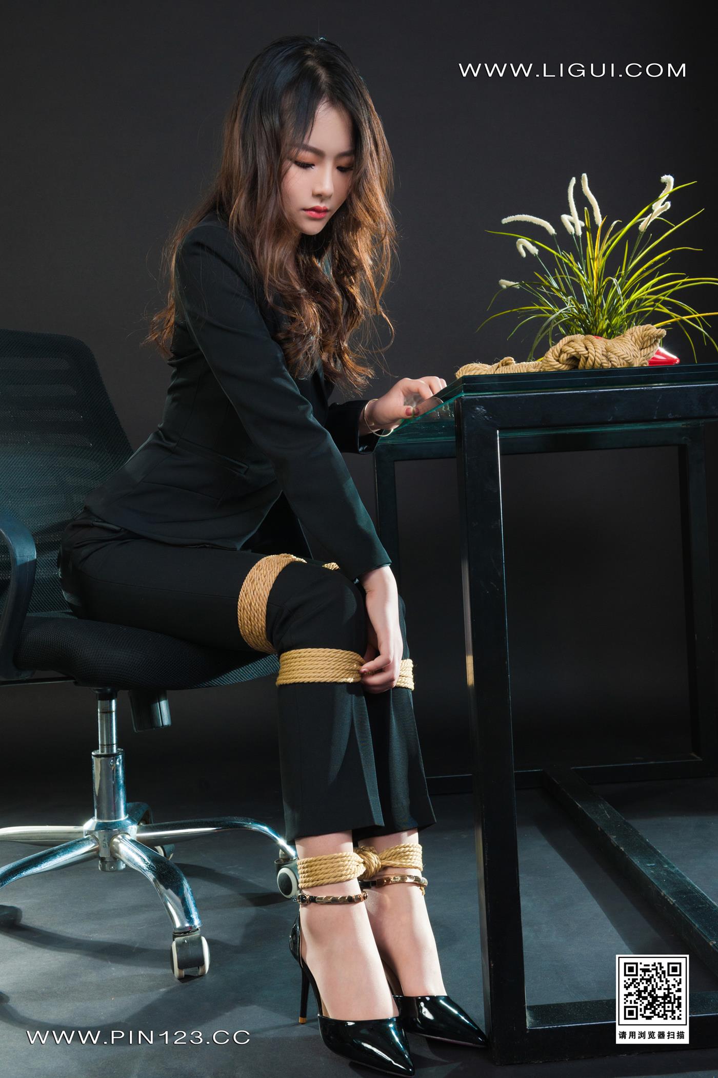 图片[48]-[Ligui丽柜]2023.01.13 紧缚香秘 Matina[51+1P] – 速更版-美库