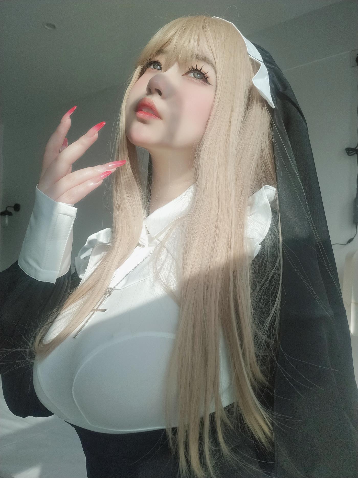 图片[10]-女主K 修女 [52P] – 速更版-美库