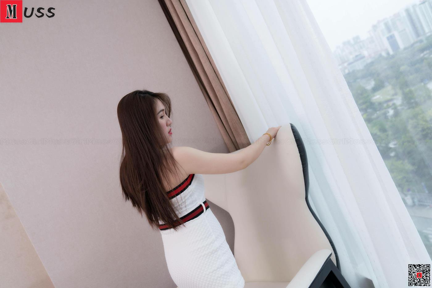 图片[45]-[MussGirl慕丝女郎]NO.403 白裙红丝带A[68P] – 速更版-美库