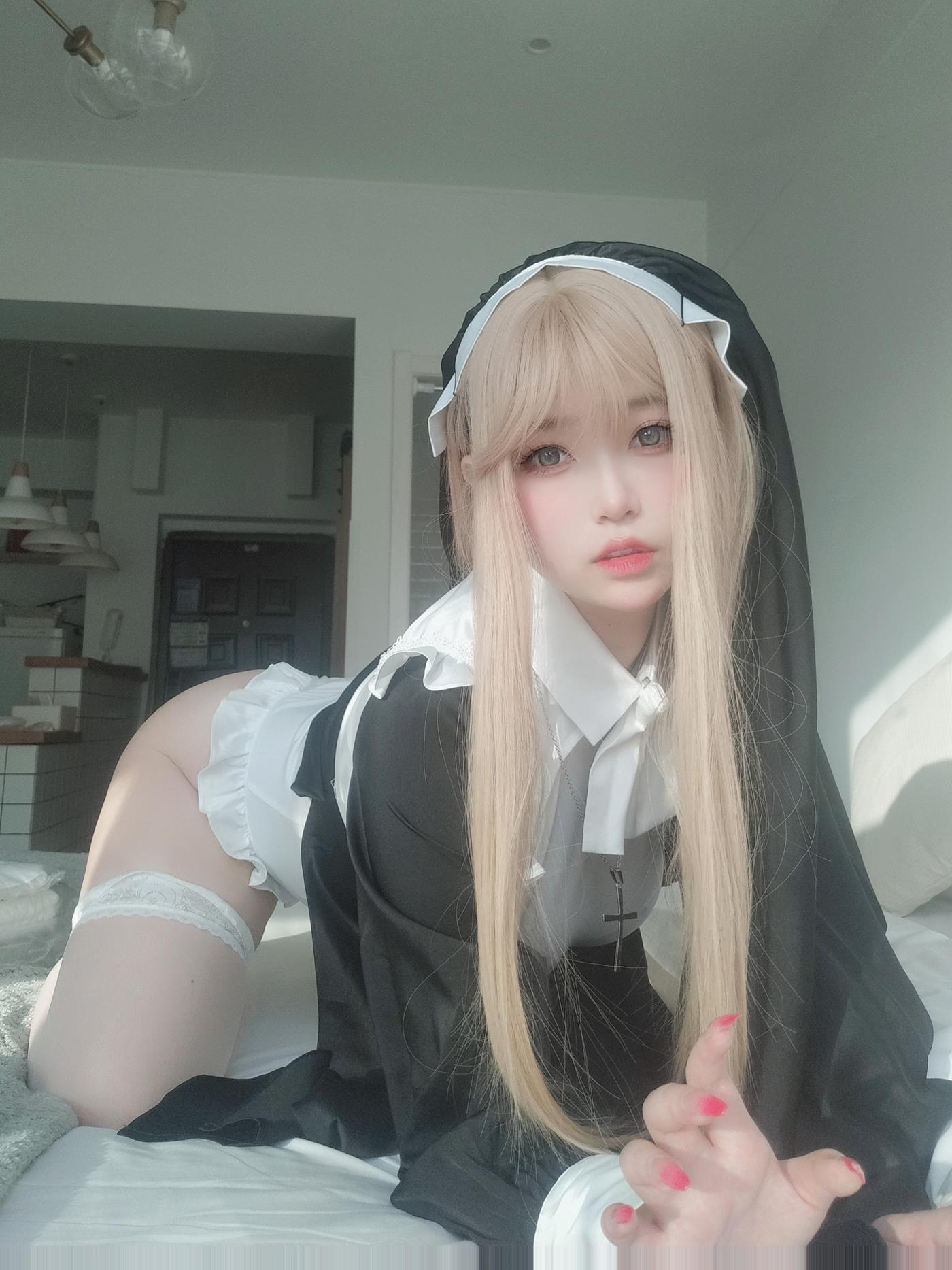 图片[52]-女主K 修女 [52P] – 速更版-美库