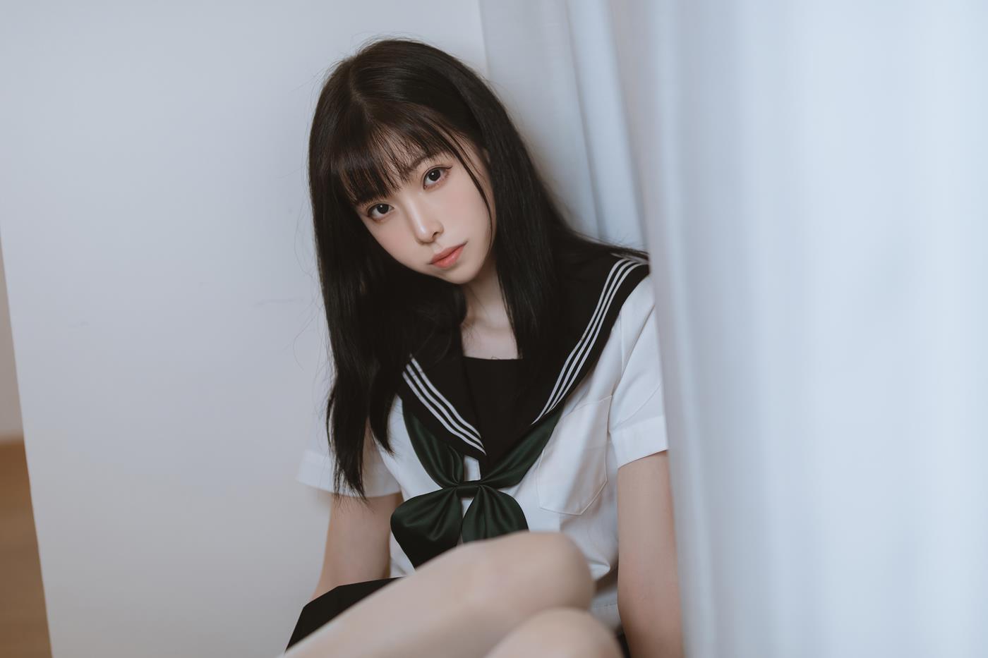 图片[13]-许岚(叁月life) 白丝水手服 [40P] – 速更版-美库