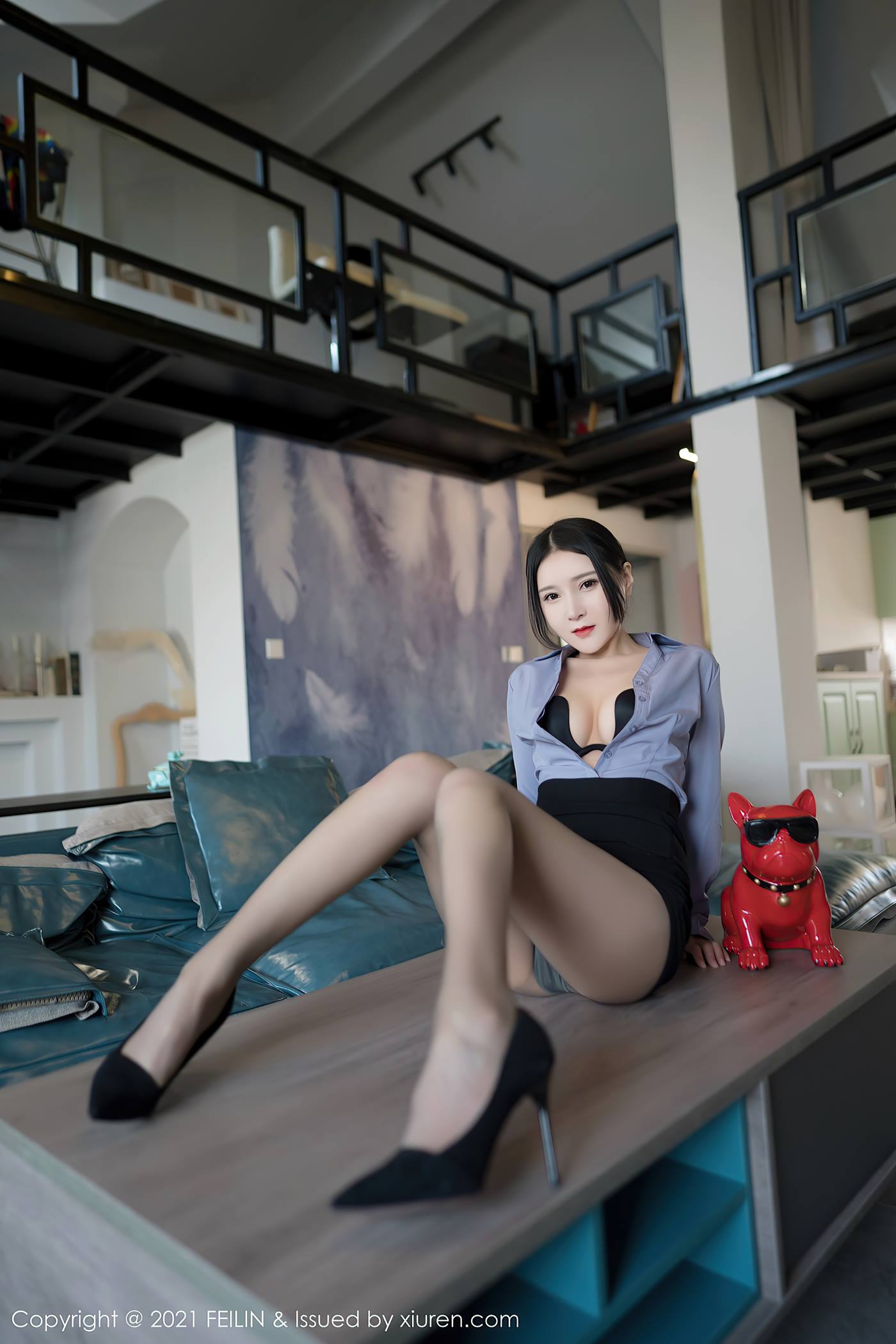 图片[12]-[Feilin嗲囡囡]2021.01.19 VOL.369 林煊煊[42+1P] – 速更版-美库