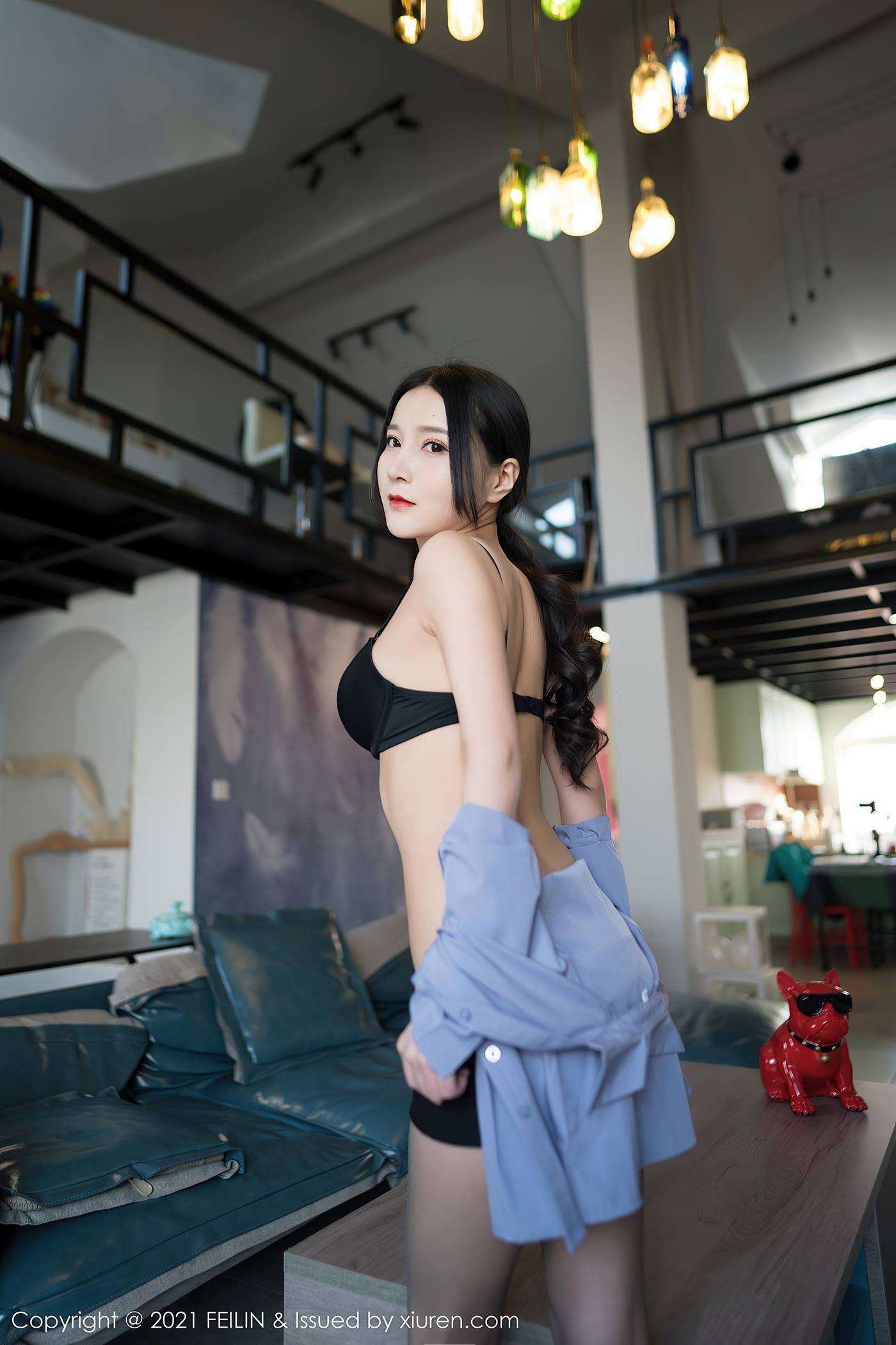 图片[24]-[Feilin嗲囡囡]2021.01.19 VOL.369 林煊煊[42+1P] – 速更版-美库