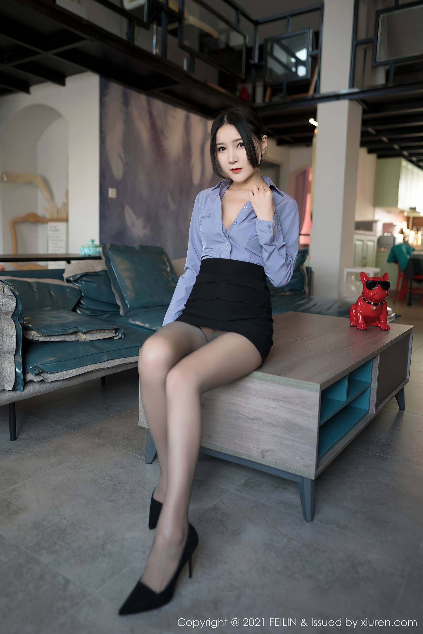 图片[38]-[Feilin嗲囡囡]2021.01.19 VOL.369 林煊煊[42+1P] – 速更版-美库