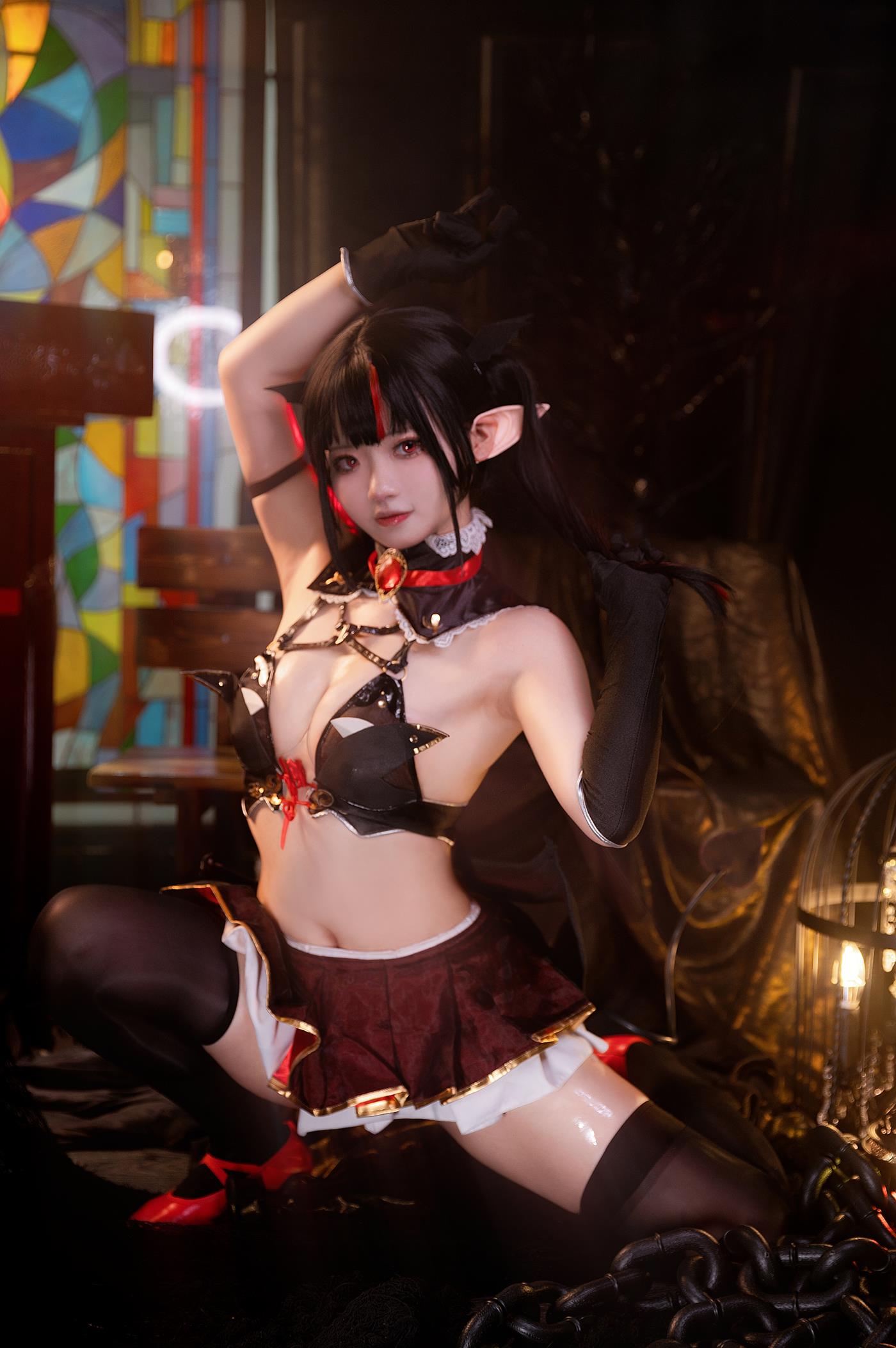 图片[14]-伊喵君 萝贝莉雅 [21P] – 速更版-美库