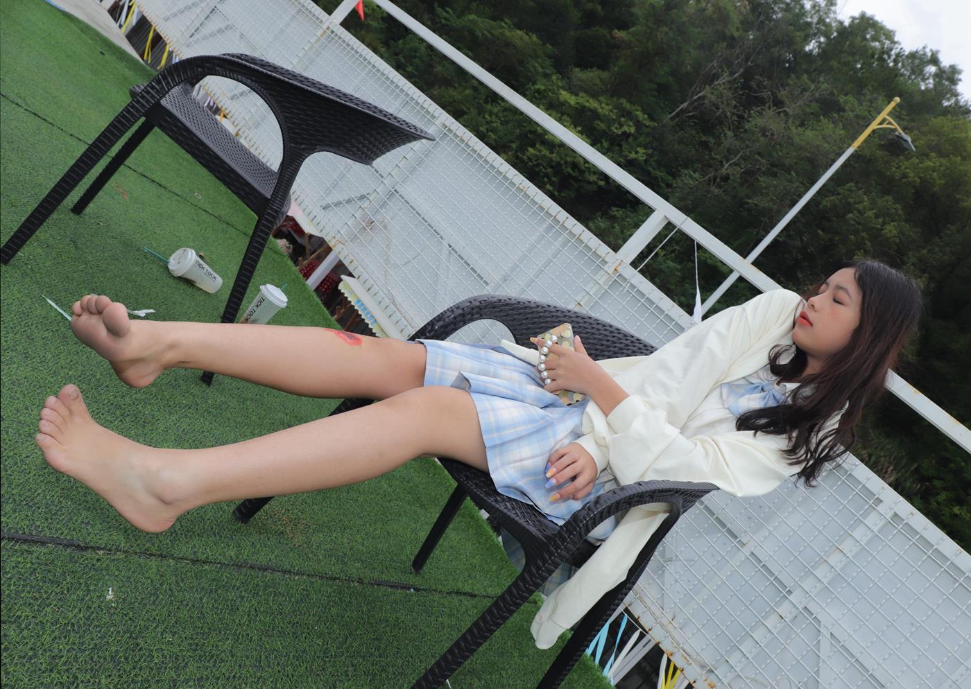 图片[55]-[Pary学生模拍] No.025 朱朱桌子上秀脚 [68P] – 速更版-美库