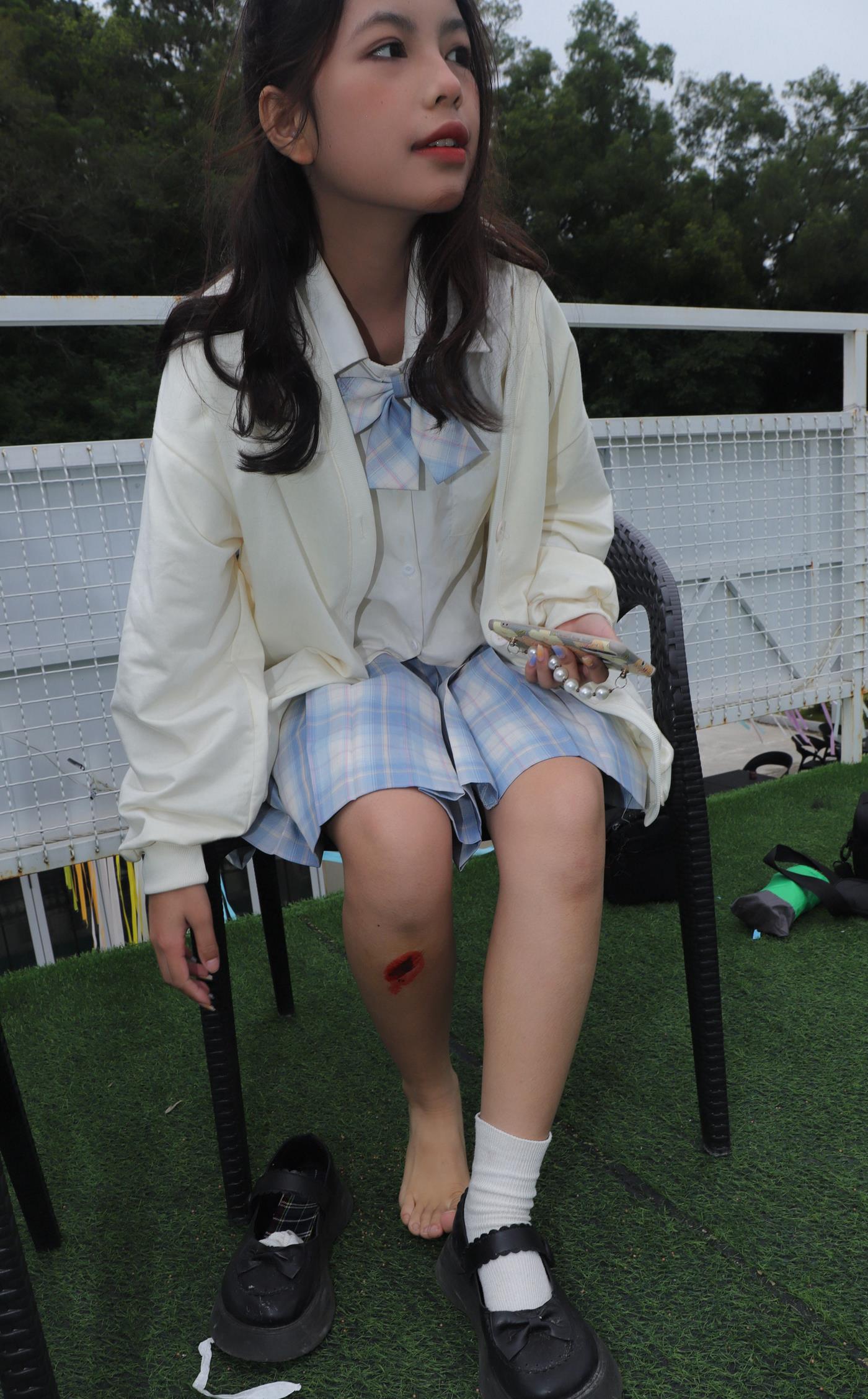 图片[59]-[Pary学生模拍] No.025 朱朱桌子上秀脚 [68P] – 速更版-美库