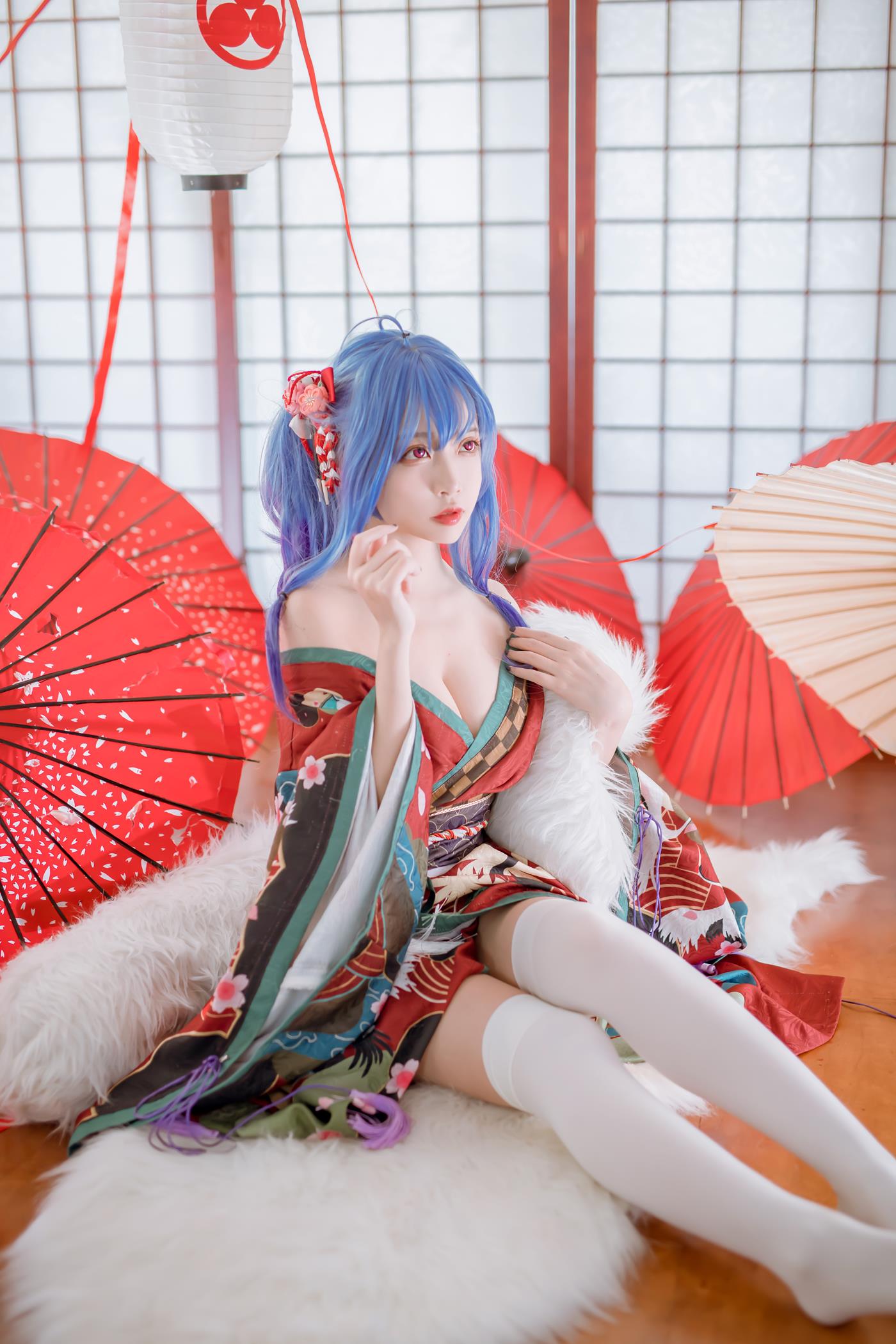 图片[17]-二佐Nisa – 碧蓝 圣路易斯和服[22P] – 速更版-美库