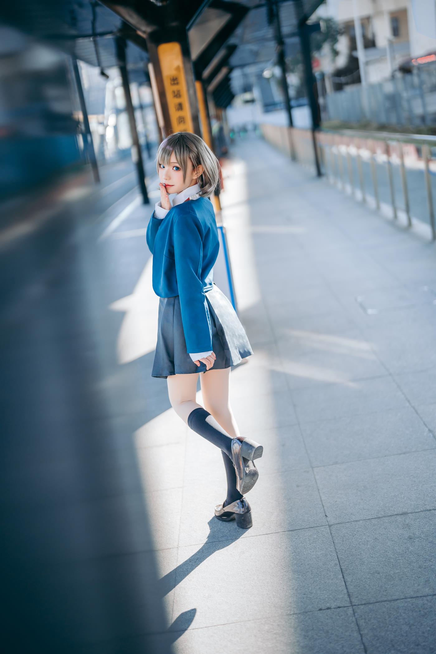 图片[12]-花柒Hana – 唐可可校服[15P] – 速更版-美库