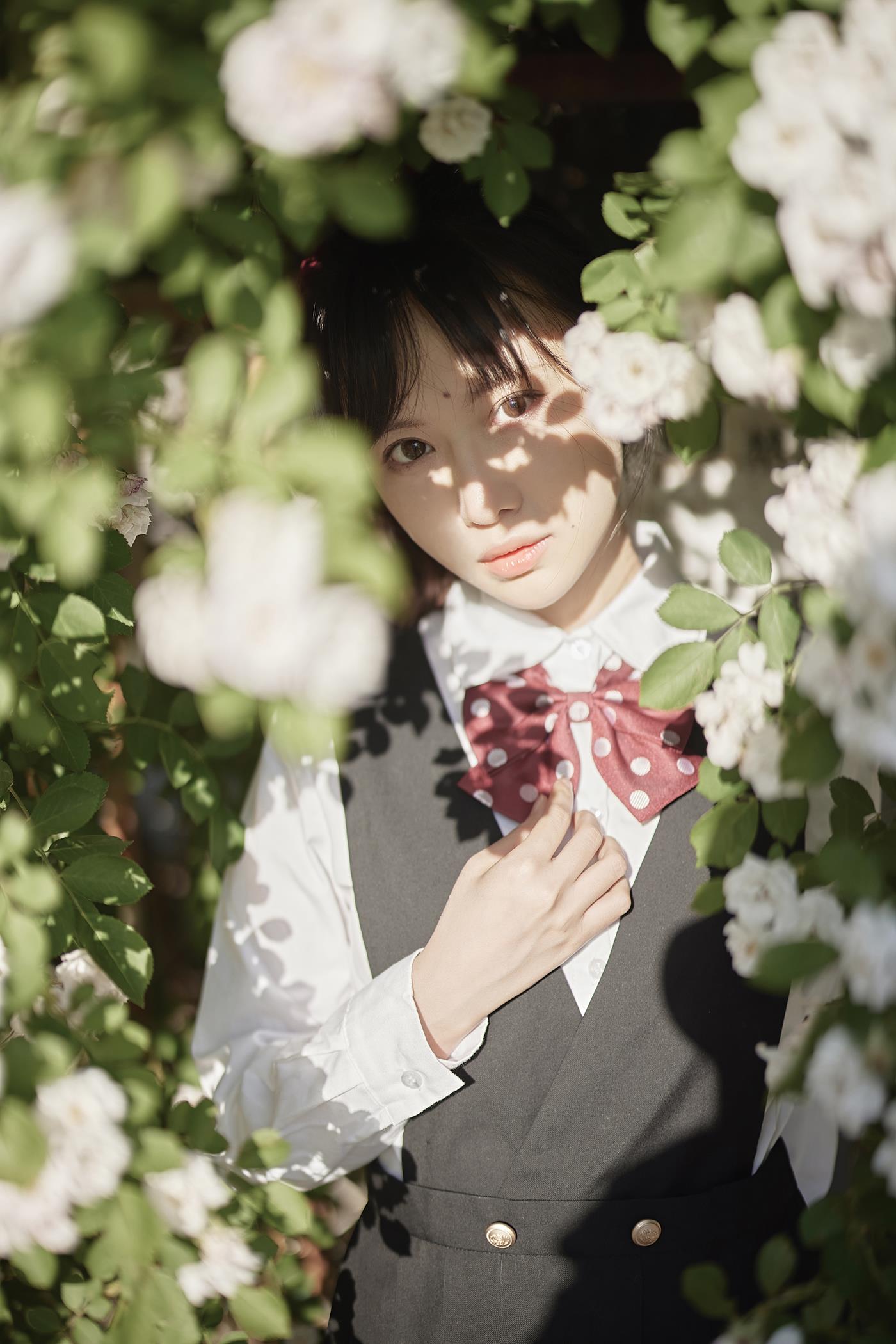 图片[10]-Shika小鹿鹿 – 蔷薇JK[14P] – 速更版-美库