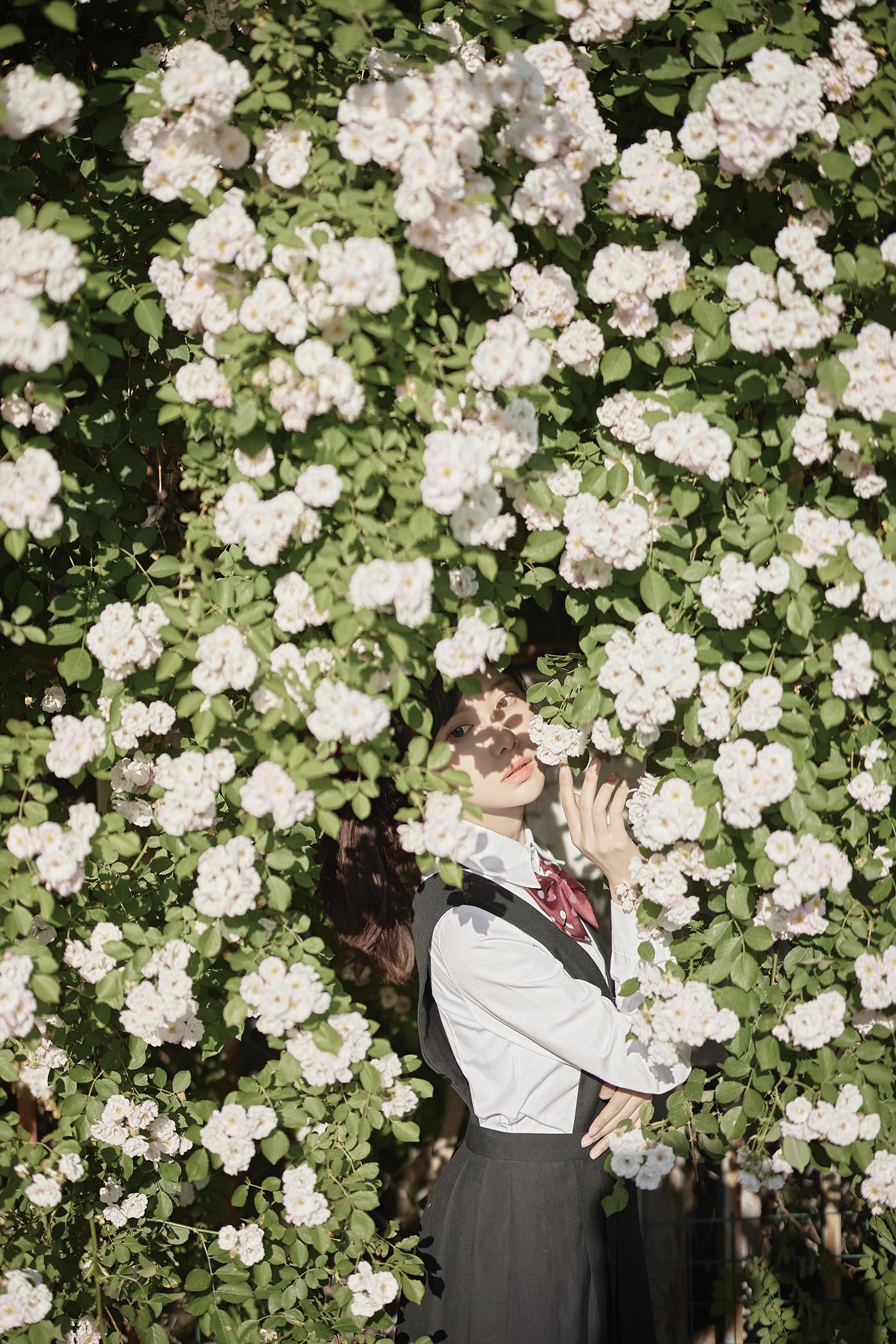 图片[12]-Shika小鹿鹿 – 蔷薇JK[14P] – 速更版-美库