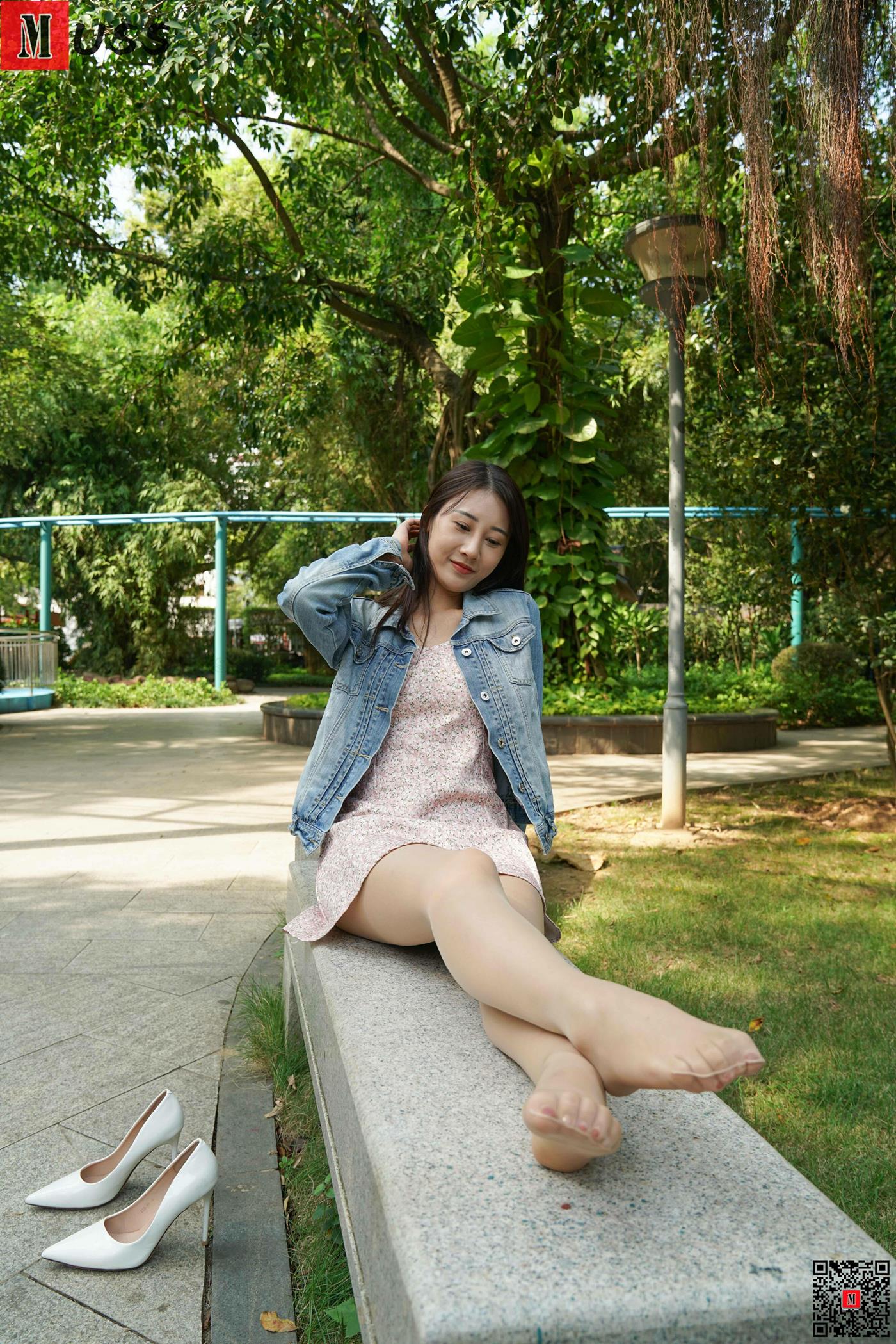 图片[32]-[MussGirl慕丝女郎]NO.404 牛仔服与长椅A[69P] – 速更版-美库