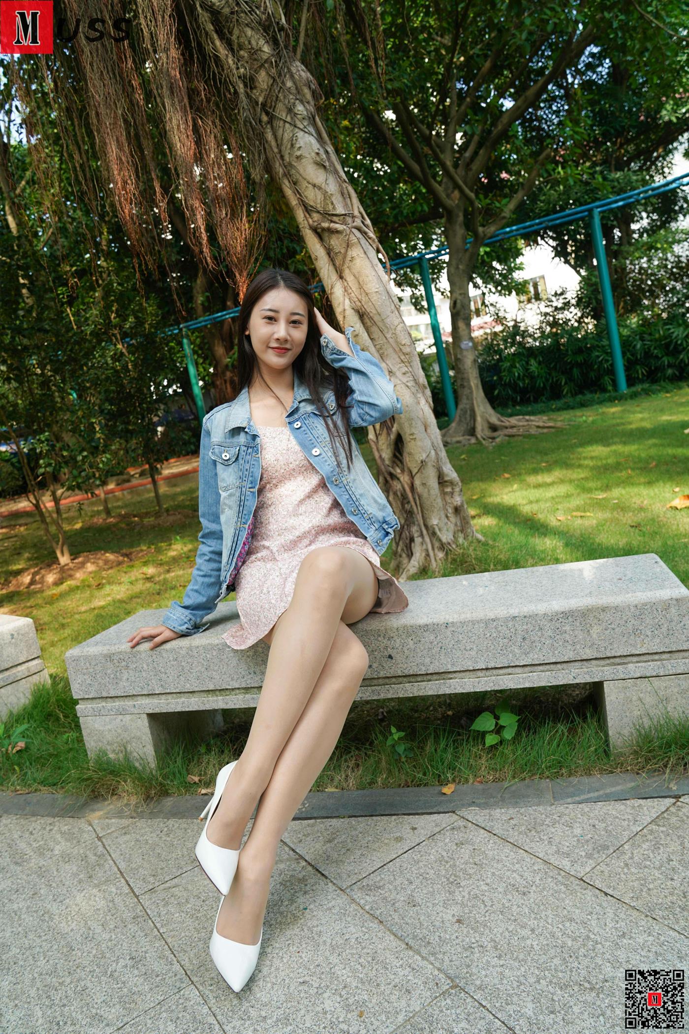 图片[60]-[MussGirl慕丝女郎]NO.404 牛仔服与长椅A[69P] – 速更版-美库