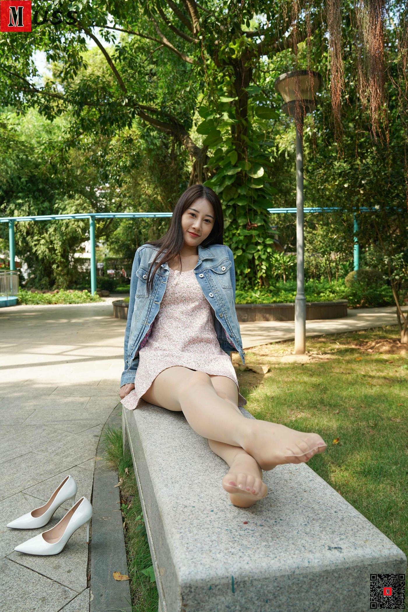 图片[70]-[MussGirl慕丝女郎]NO.404 牛仔服与长椅A[69P] – 速更版-美库