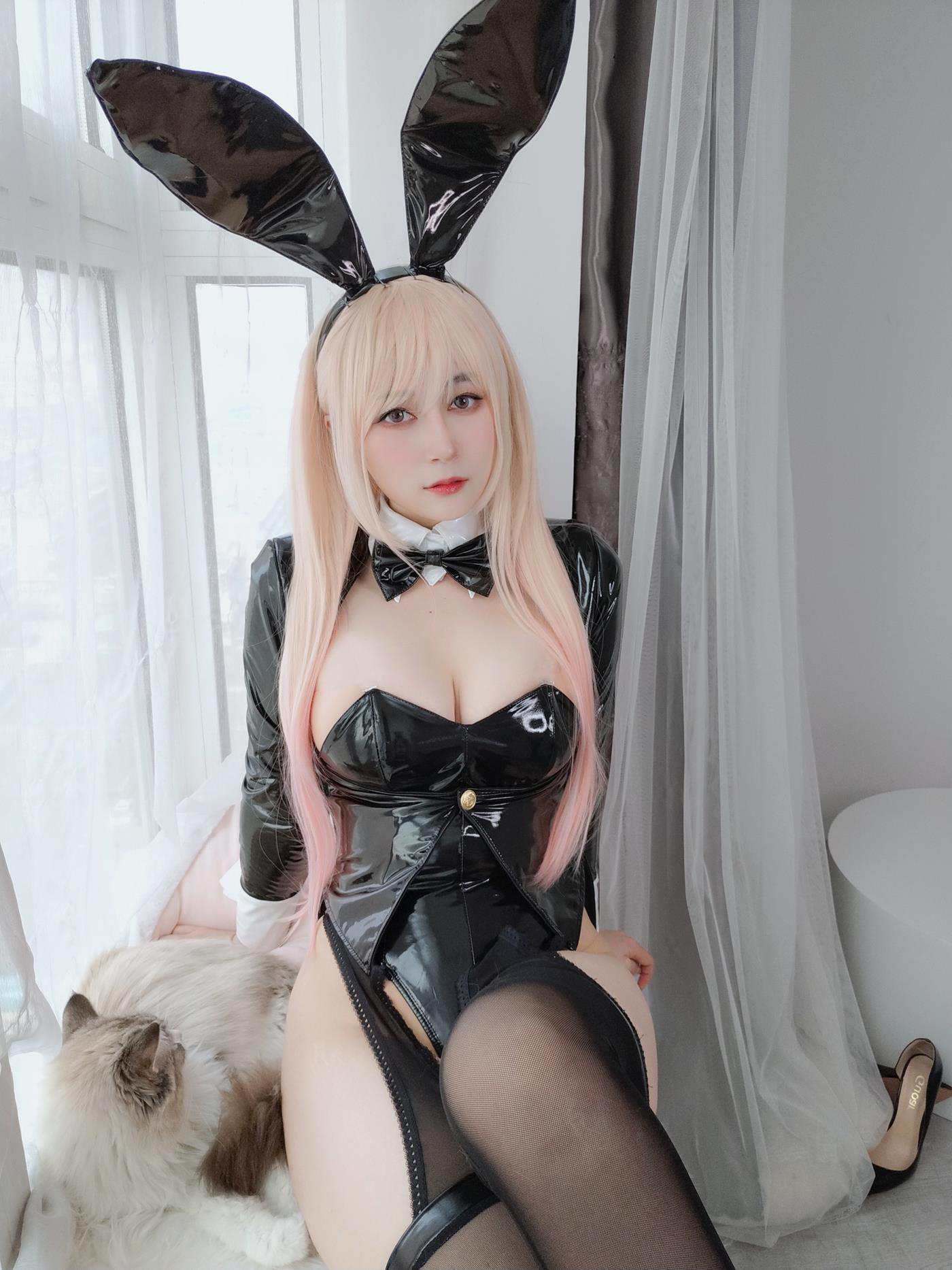 图片[13]-Coser小姐姐白银  喜多川海梦 兔女郎 [73P] – 速更版-美库