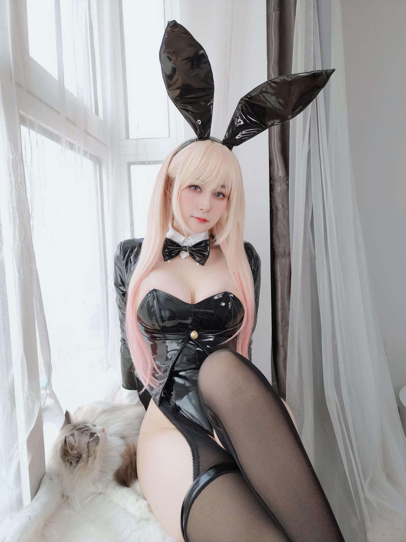 图片[14]-Coser小姐姐白银  喜多川海梦 兔女郎 [73P] – 速更版-美库