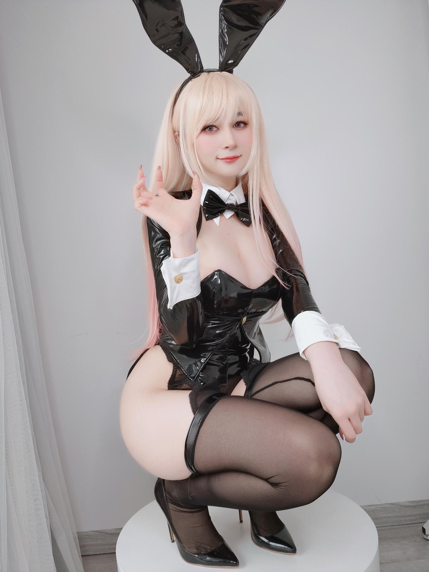 图片[67]-Coser小姐姐白银  喜多川海梦 兔女郎 [73P] – 速更版-美库