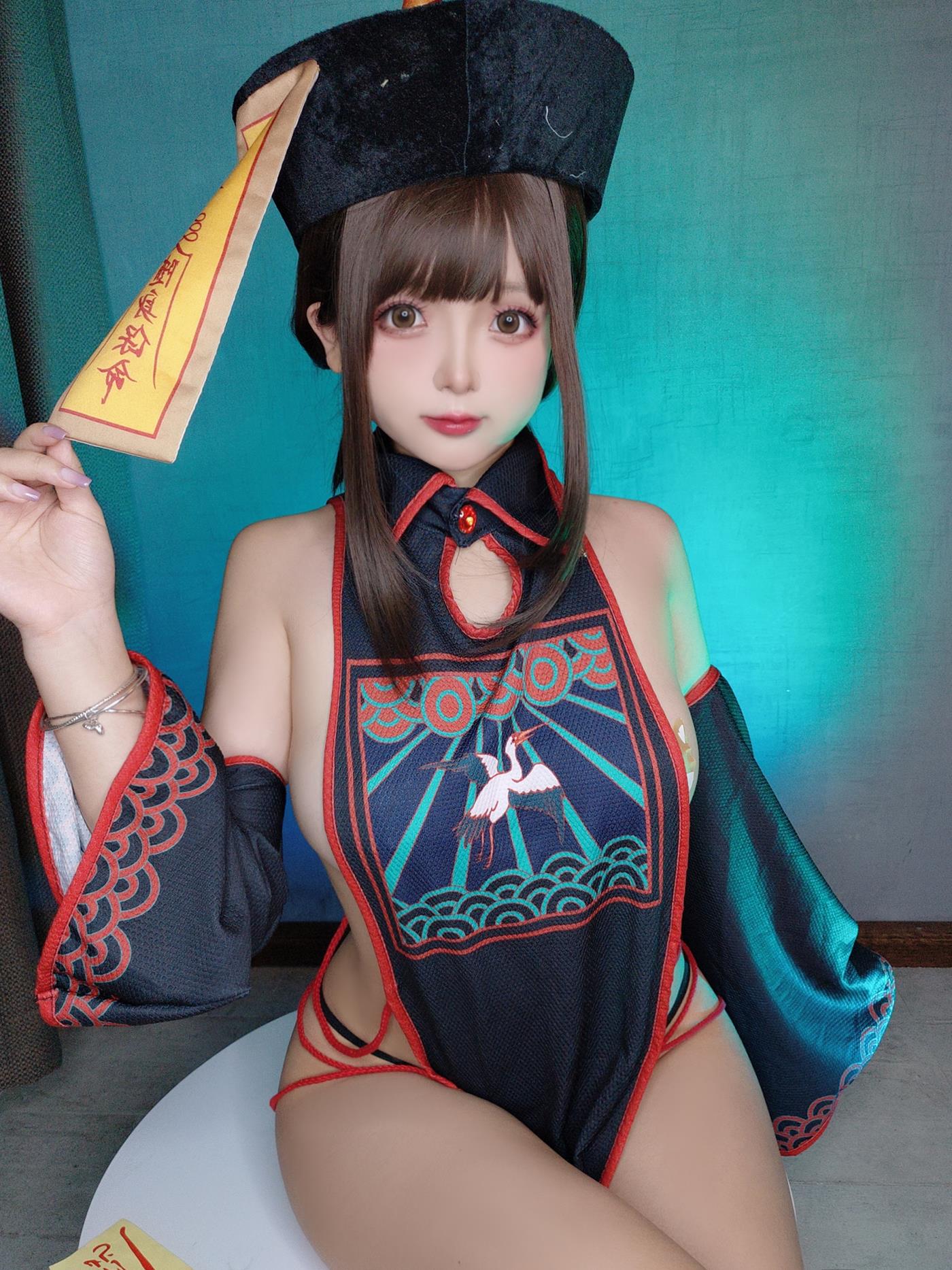 图片[16]-Cosplay日奈娇 万圣节 小僵尸 [18P] – 速更版-美库
