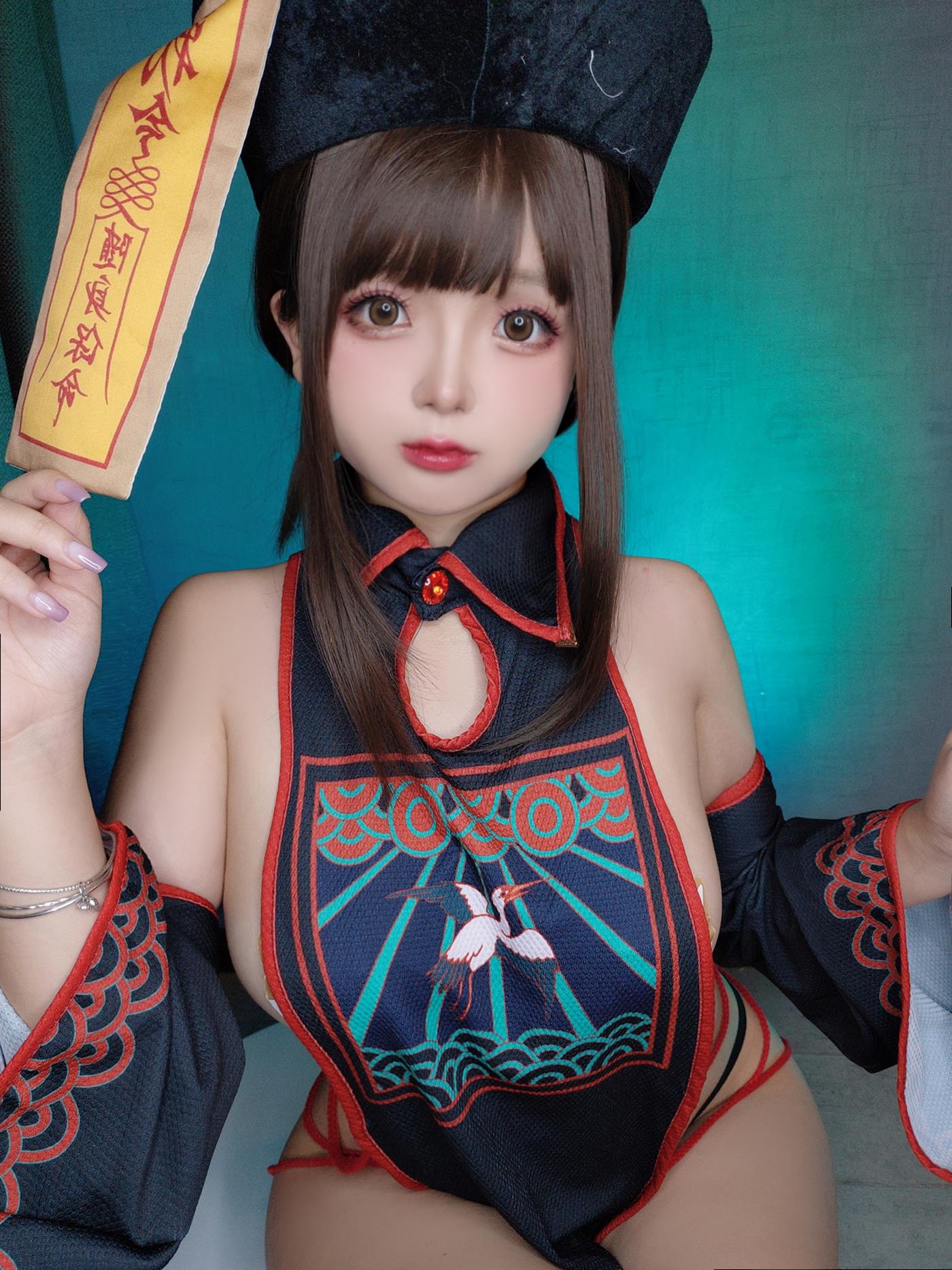 图片[17]-Cosplay日奈娇 万圣节 小僵尸 [18P] – 速更版-美库