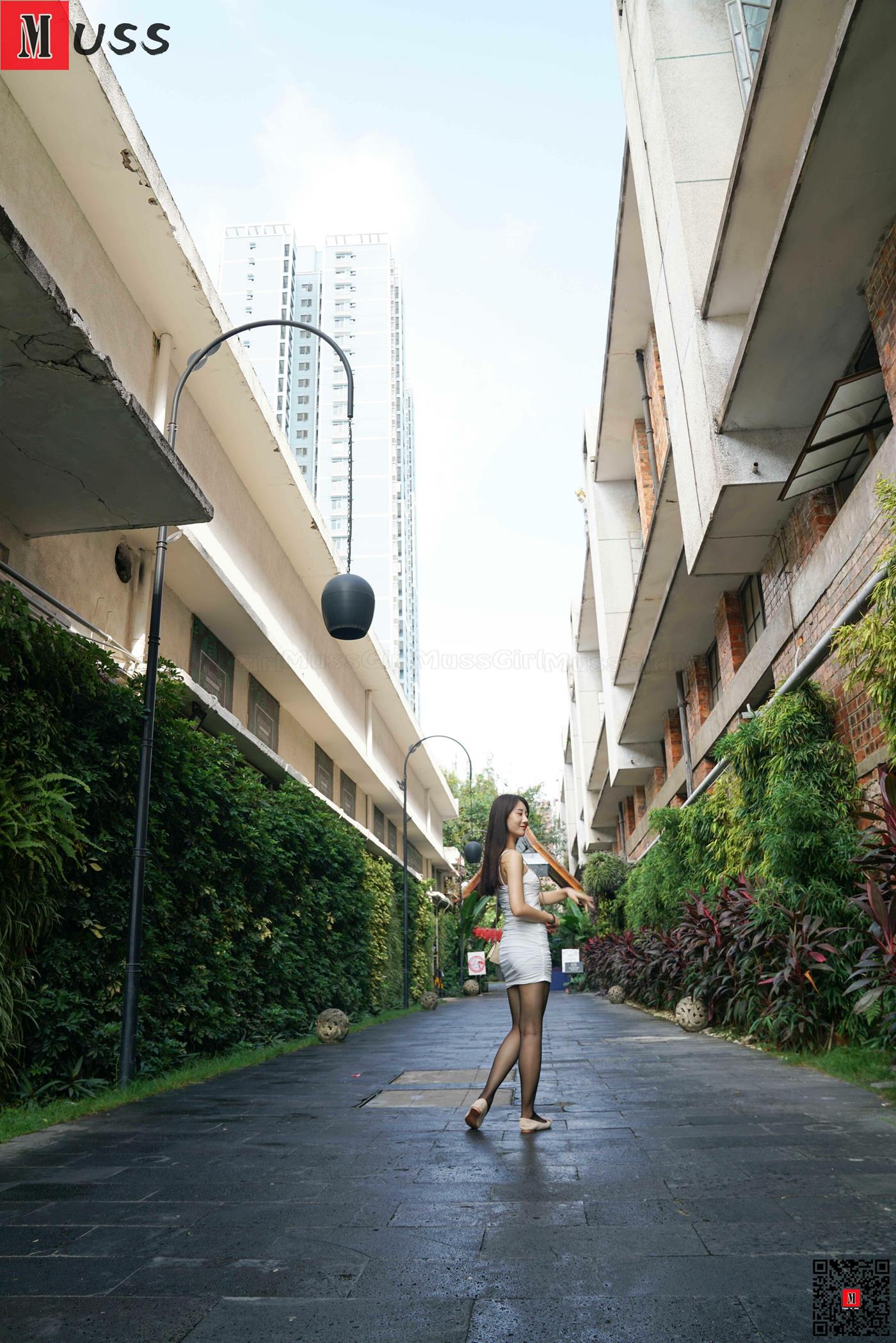 图片[29]-[MussGirl慕丝女郎]NO.404 牛仔服与长椅B[55P] – 速更版-美库