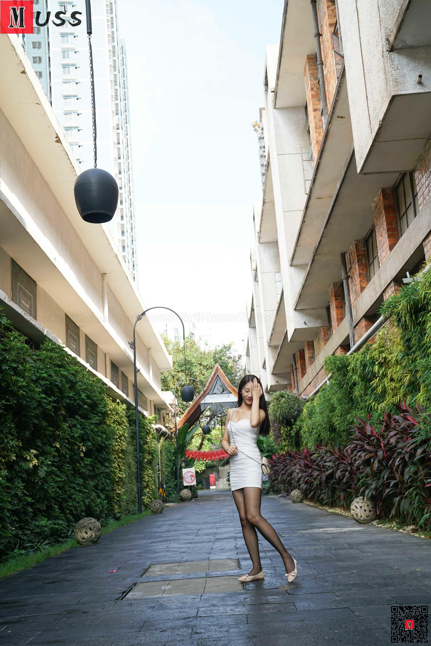 图片[30]-[MussGirl慕丝女郎]NO.404 牛仔服与长椅B[55P] – 速更版-美库