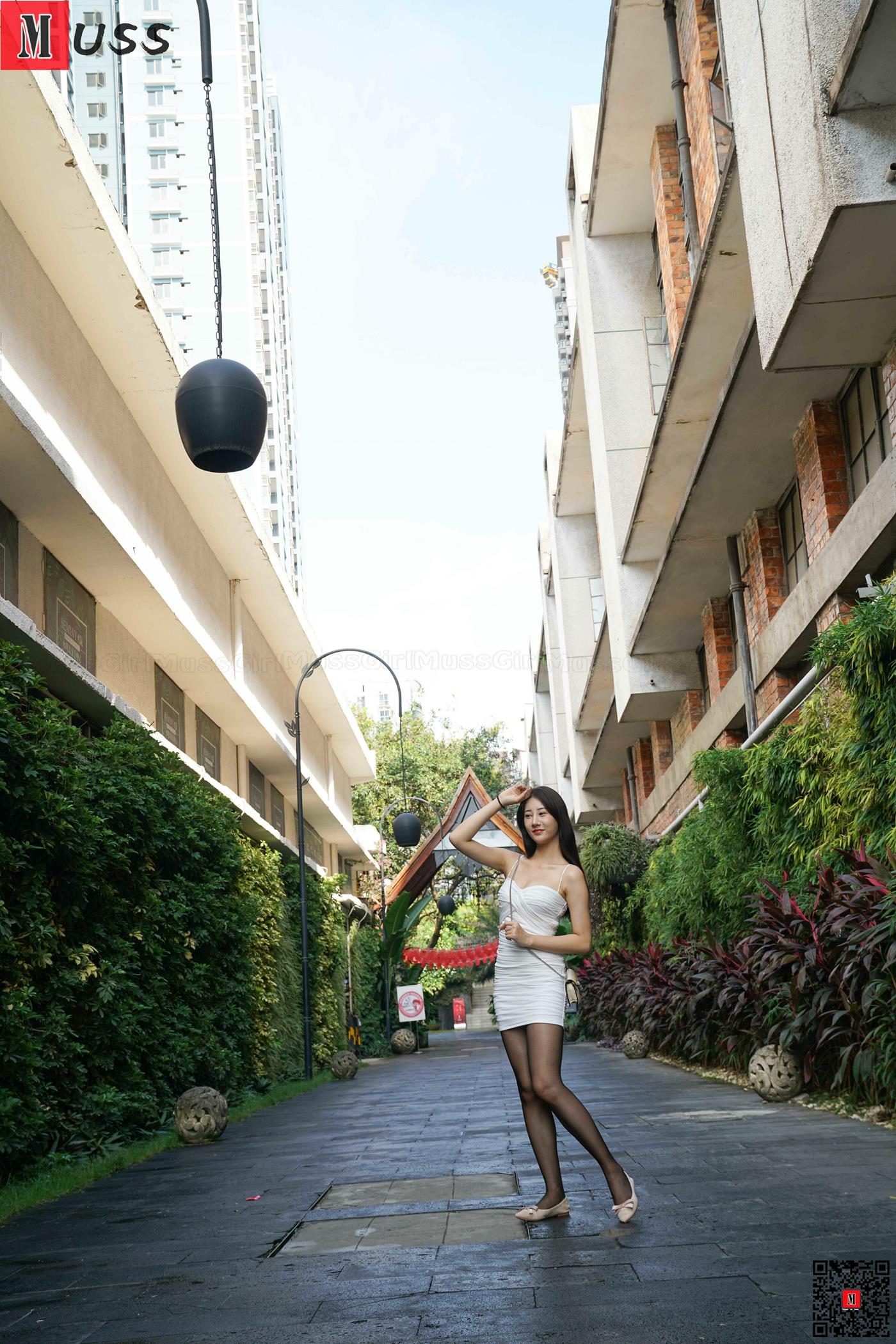图片[34]-[MussGirl慕丝女郎]NO.404 牛仔服与长椅B[55P] – 速更版-美库