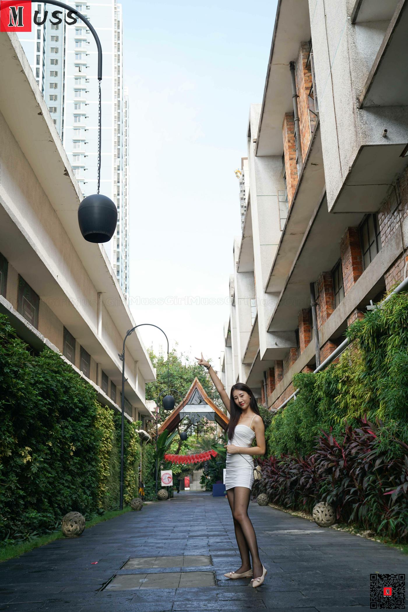 图片[40]-[MussGirl慕丝女郎]NO.404 牛仔服与长椅B[55P] – 速更版-美库