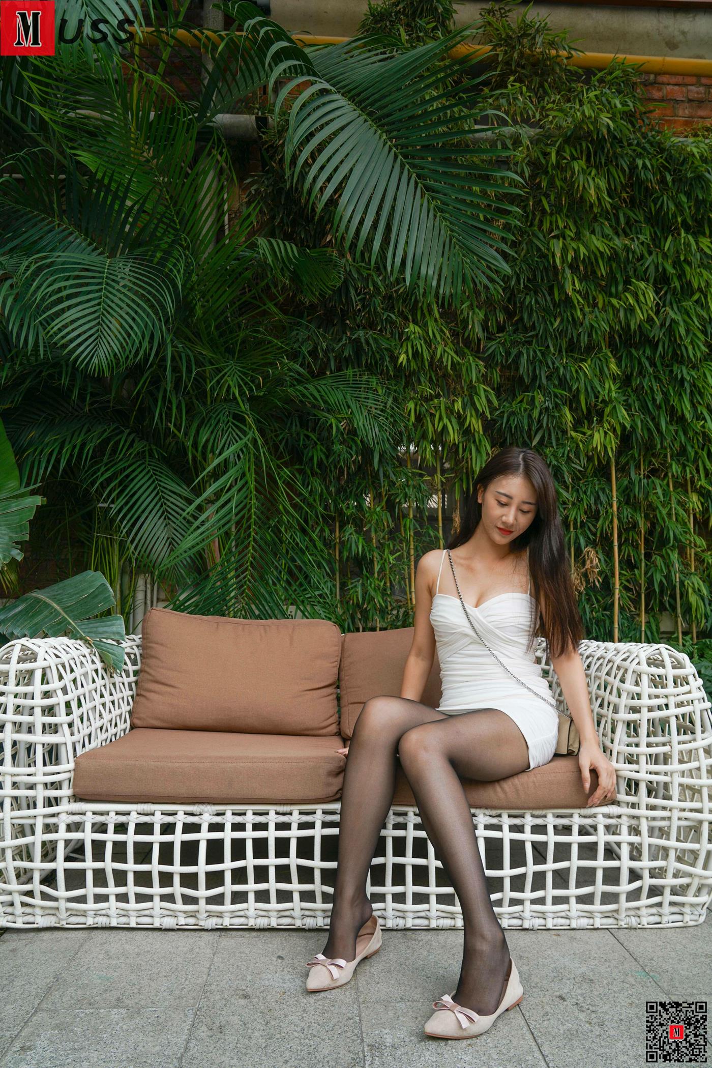 图片[42]-[MussGirl慕丝女郎]NO.404 牛仔服与长椅B[55P] – 速更版-美库