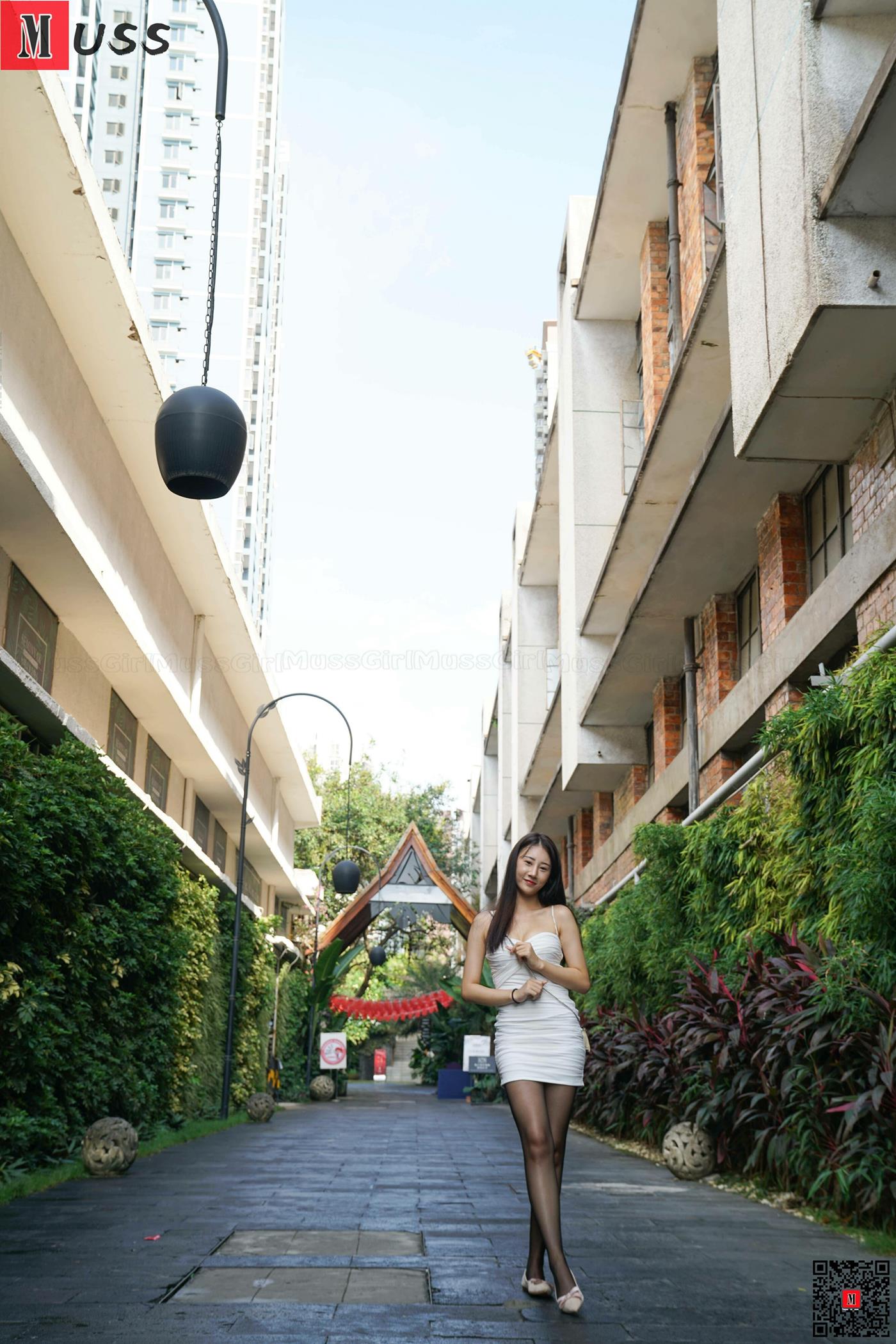 图片[47]-[MussGirl慕丝女郎]NO.404 牛仔服与长椅B[55P] – 速更版-美库