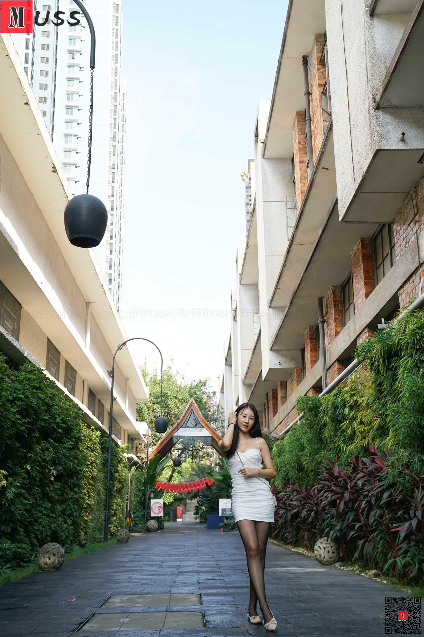 图片[48]-[MussGirl慕丝女郎]NO.404 牛仔服与长椅B[55P] – 速更版-美库
