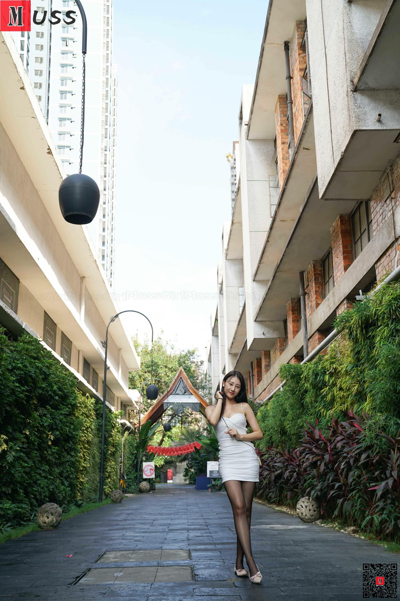 图片[49]-[MussGirl慕丝女郎]NO.404 牛仔服与长椅B[55P] – 速更版-美库