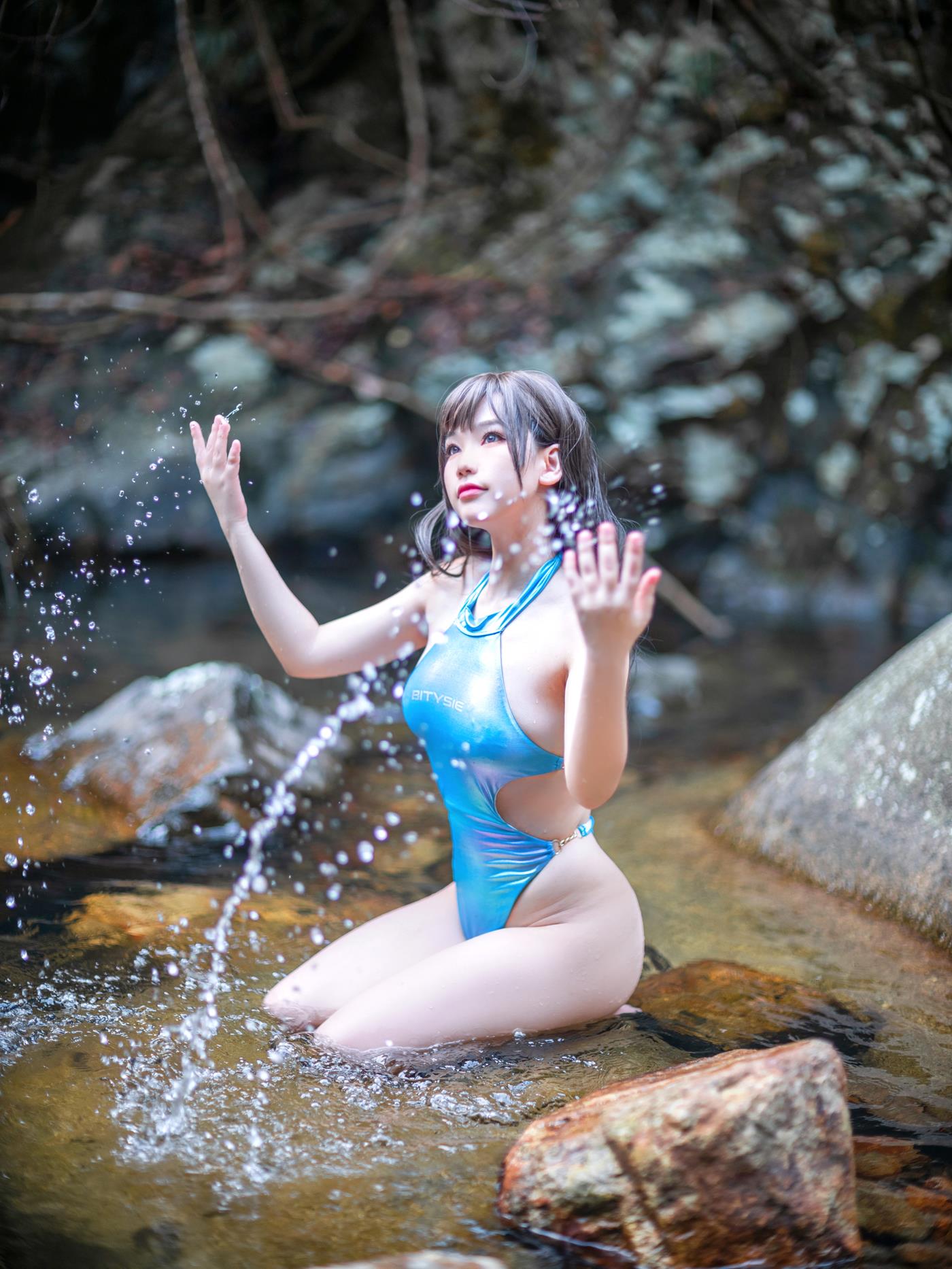 图片[18]-七七娜娜子  竞泳 [40P] – 速更版-美库