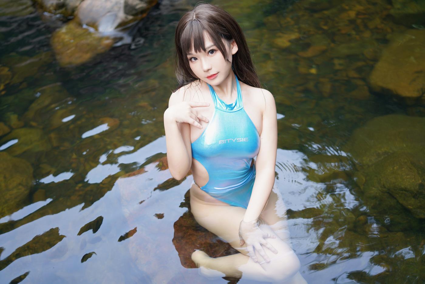 图片[35]-七七娜娜子  竞泳 [40P] – 速更版-美库