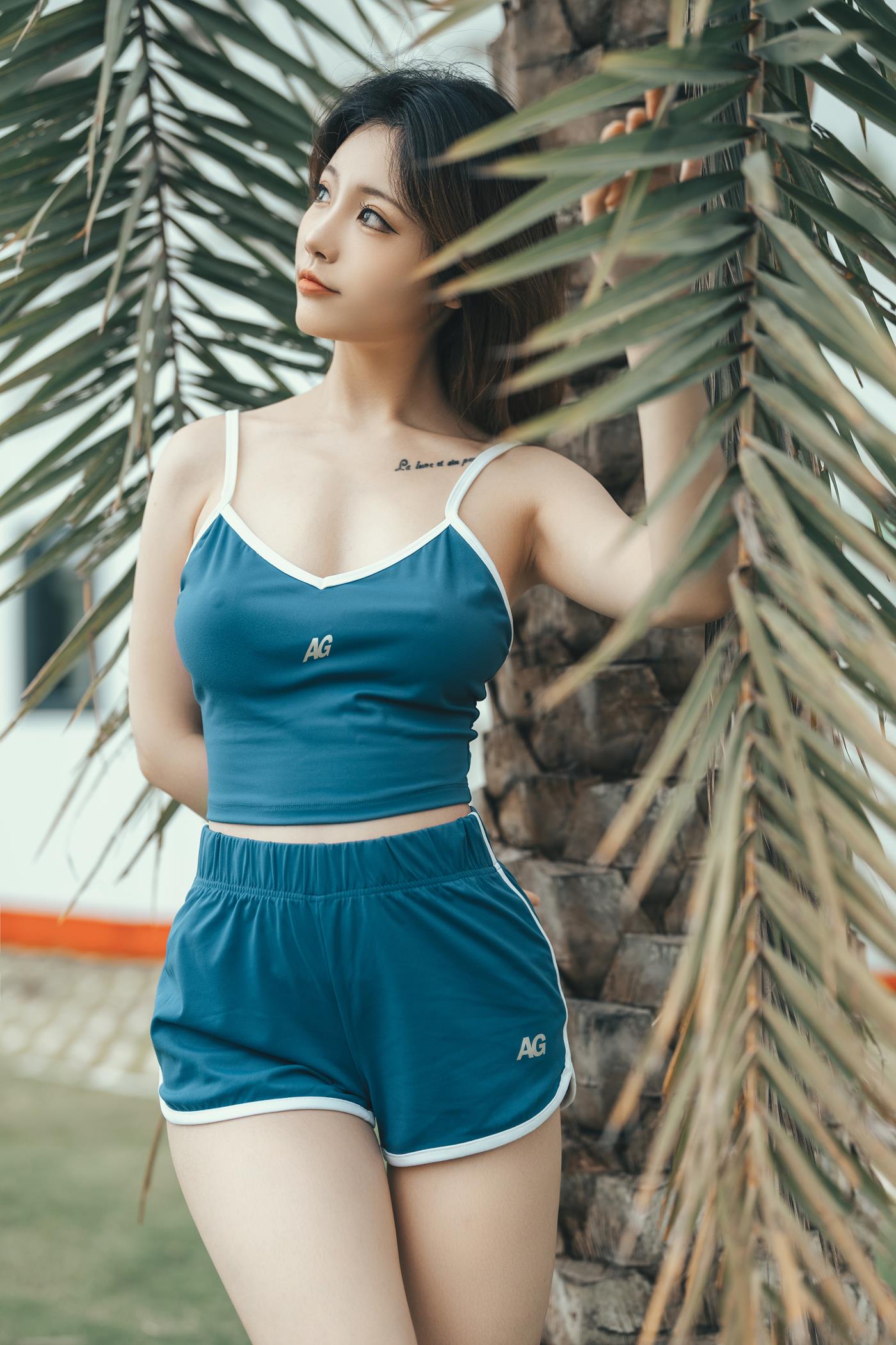 图片[12]-桃良阿宅  晨跑 [18P] – 速更版-美库