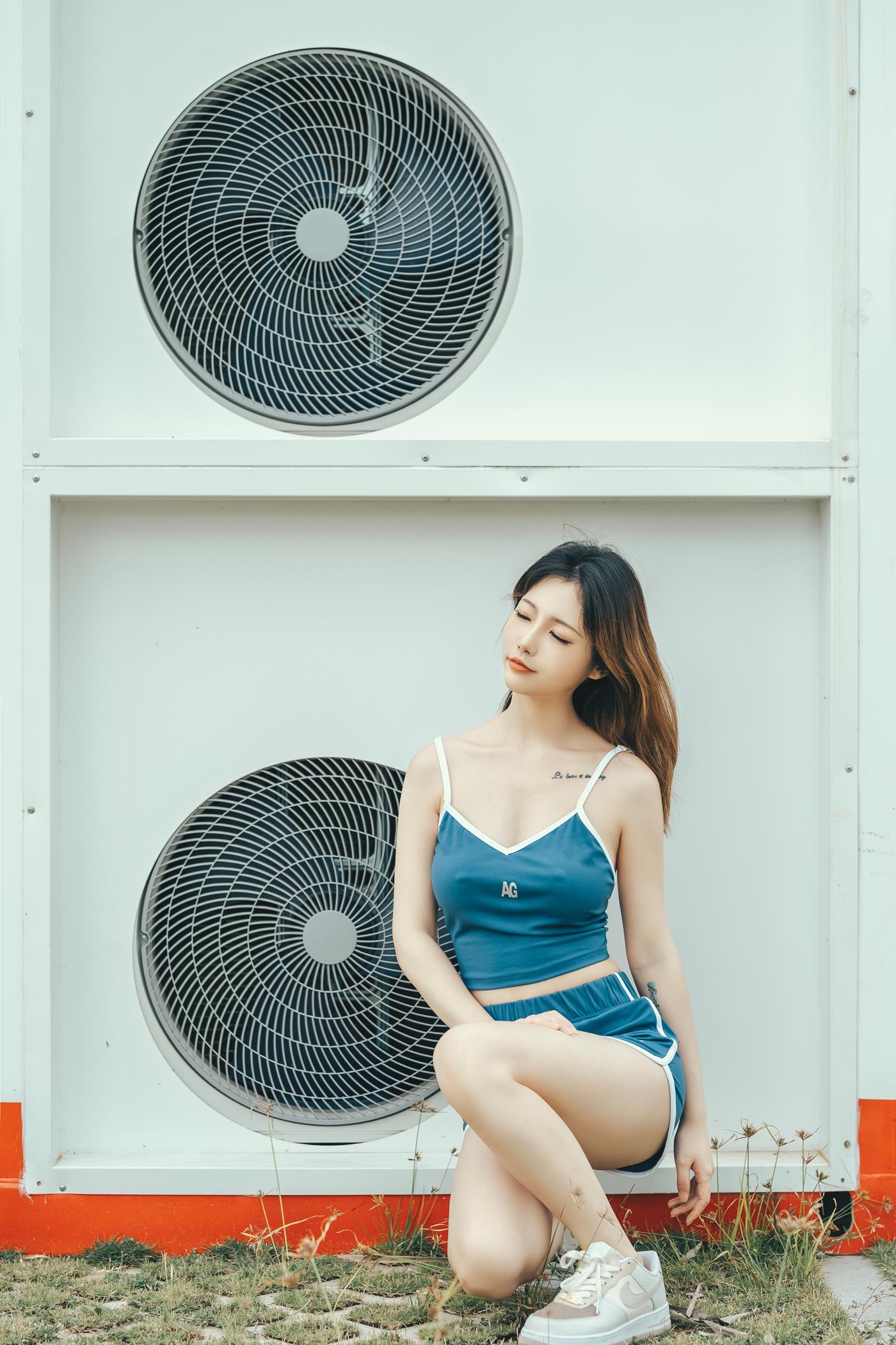 图片[19]-桃良阿宅  晨跑 [18P] – 速更版-美库