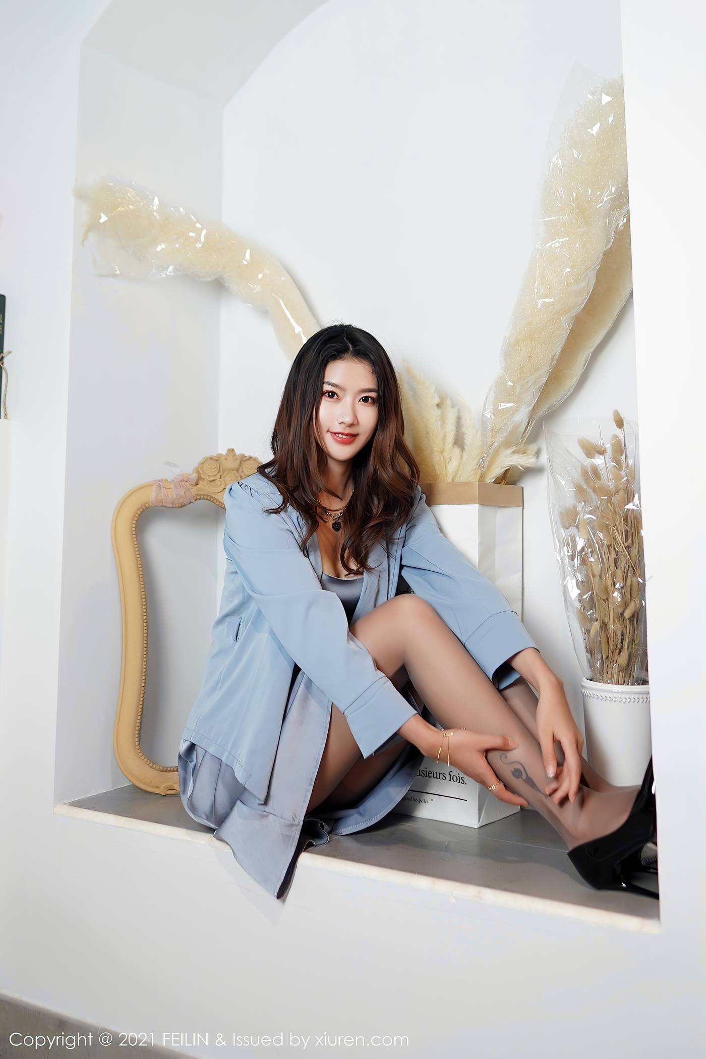 图片[55]-[FeiLin嗲囡囡]2021.04.28 VOL.386 方子萱[56+1P] – 速更版-美库