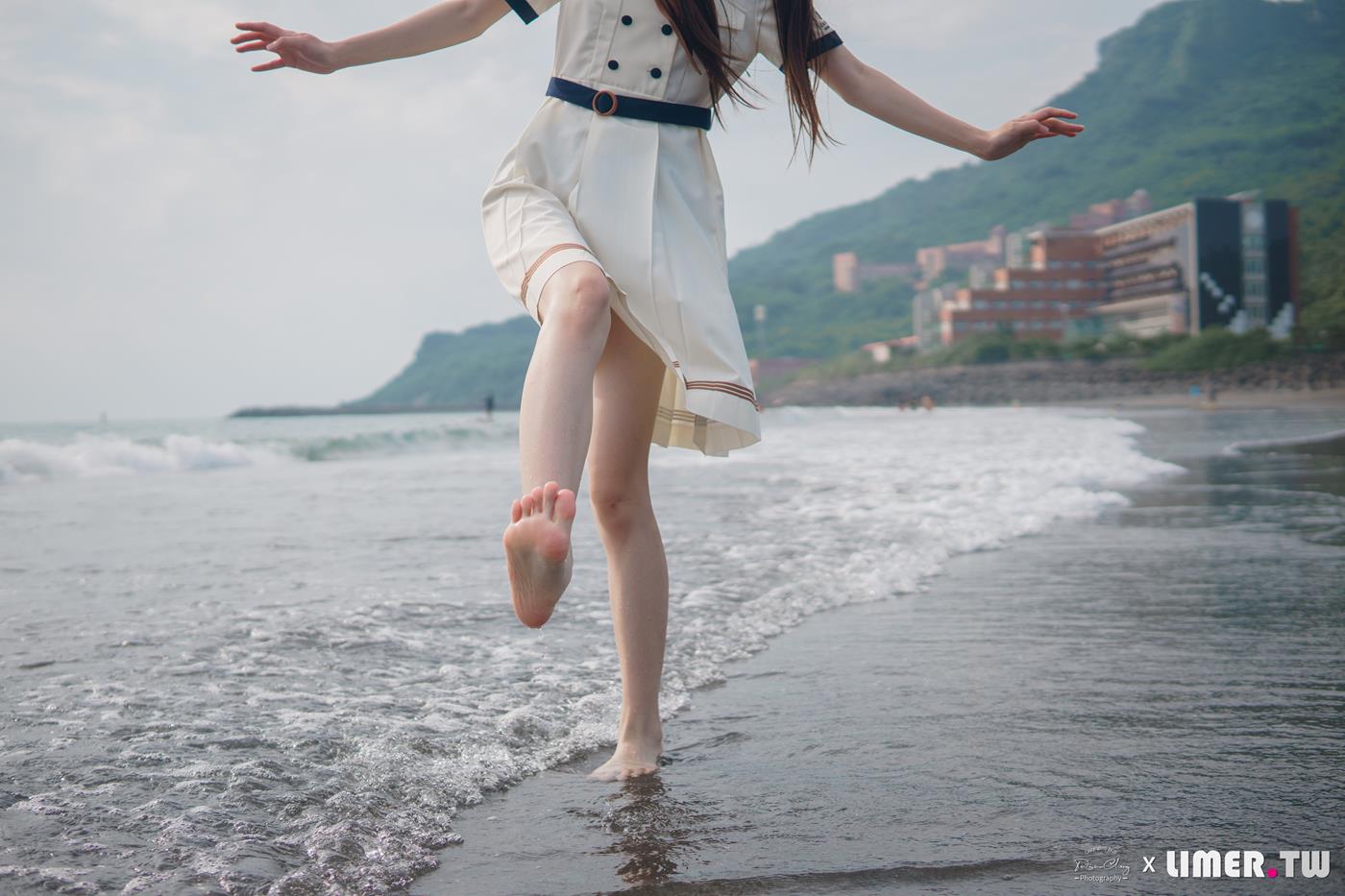 图片[11]-Limerence原创 NO.044 海蓝 JK盛夏服海边戏水[300P] – 速更版-美库
