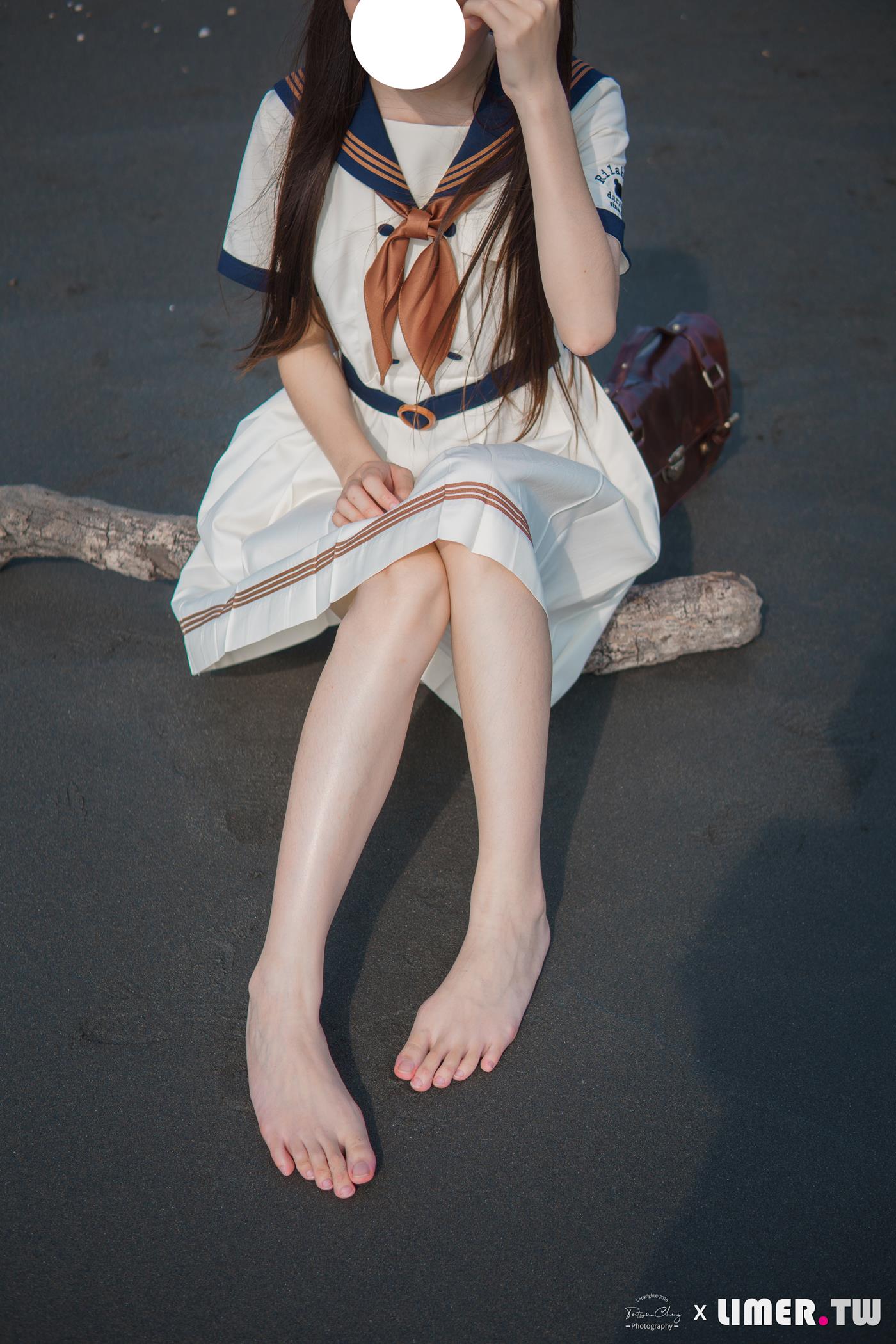 图片[14]-Limerence原创 NO.044 海蓝 JK盛夏服海边戏水[300P] – 速更版-美库