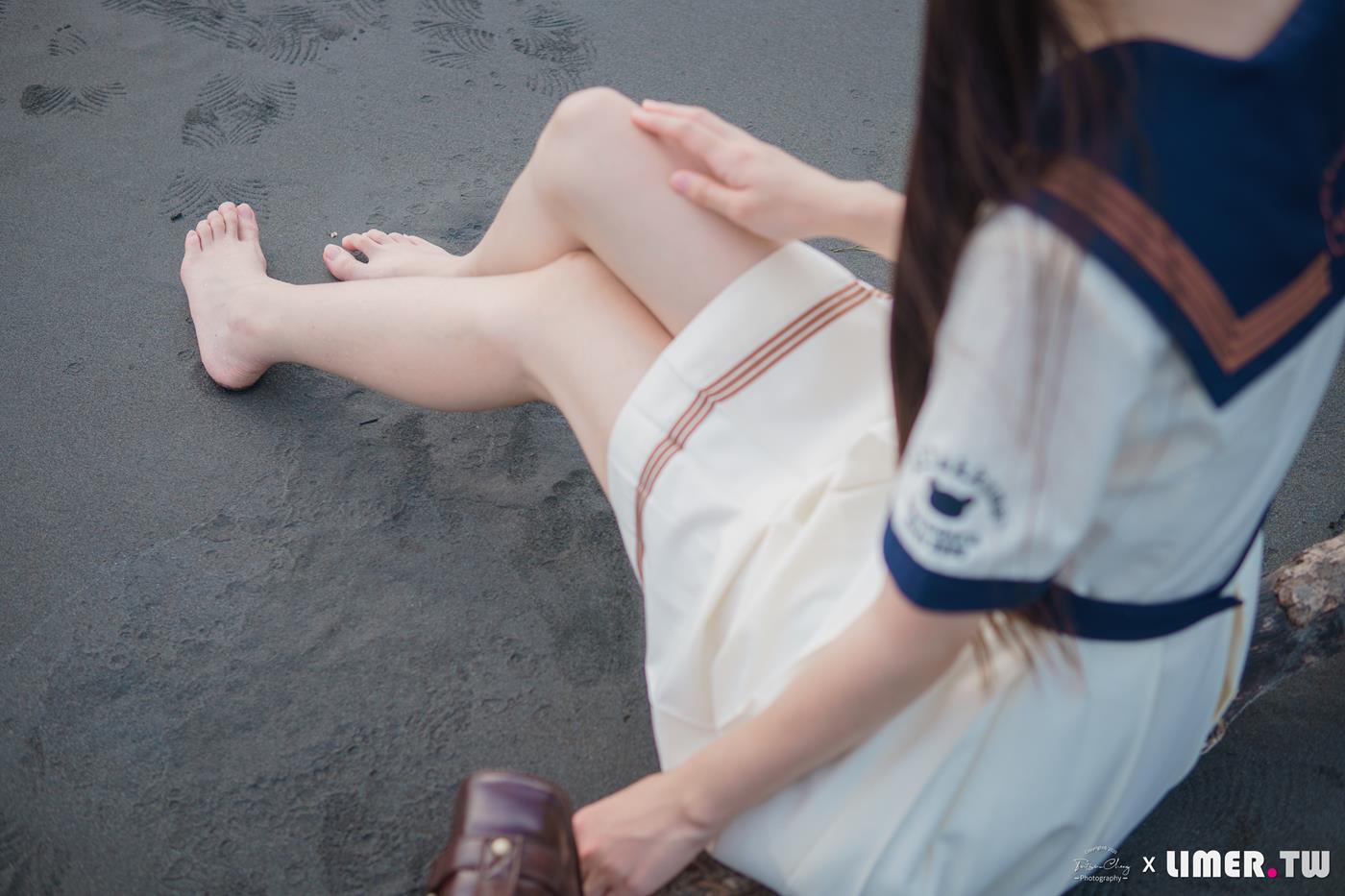 图片[20]-Limerence原创 NO.044 海蓝 JK盛夏服海边戏水[300P] – 速更版-美库