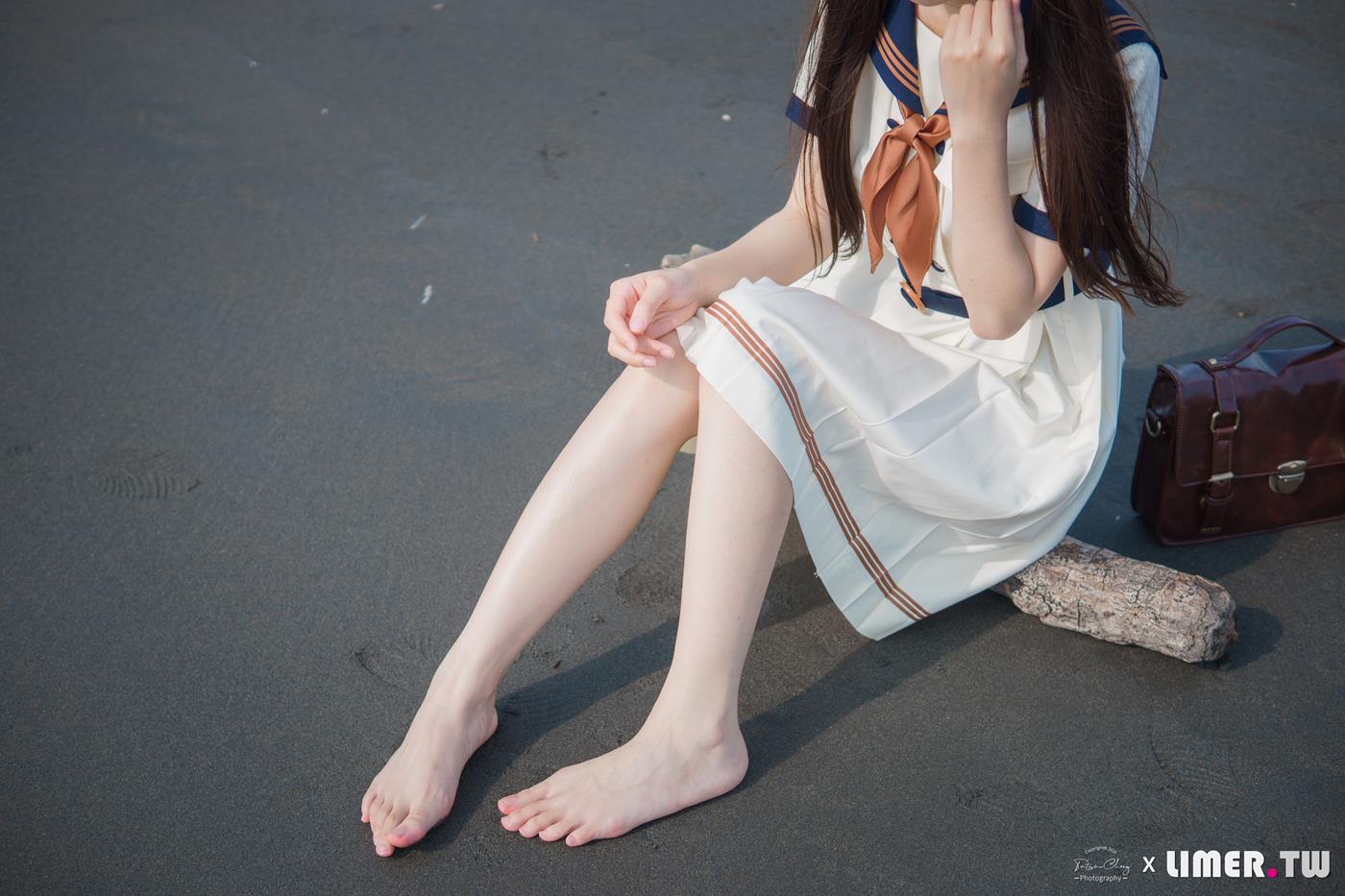 图片[28]-Limerence原创 NO.044 海蓝 JK盛夏服海边戏水[300P] – 速更版-美库