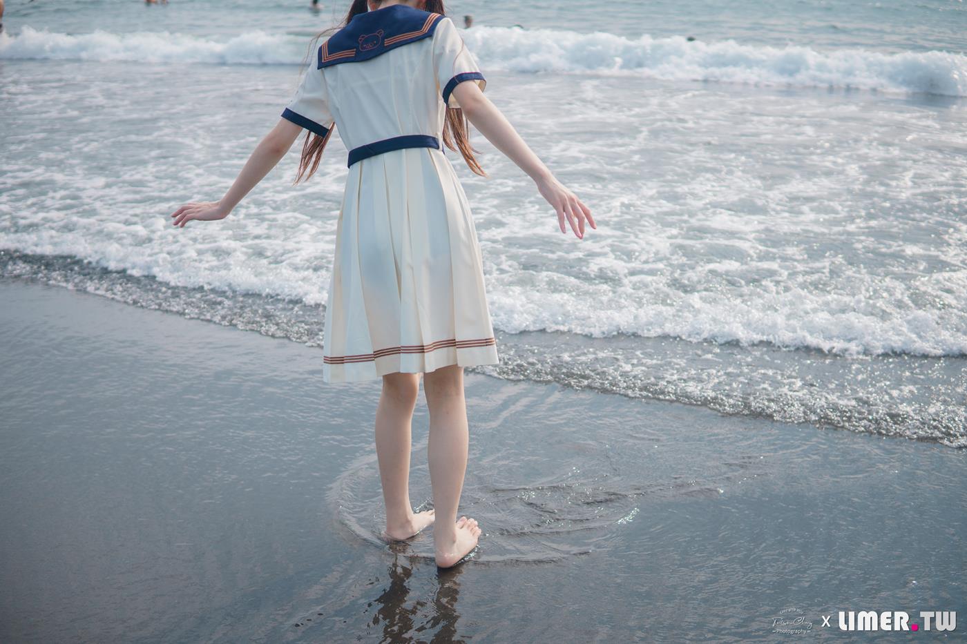 图片[30]-Limerence原创 NO.044 海蓝 JK盛夏服海边戏水[300P] – 速更版-美库