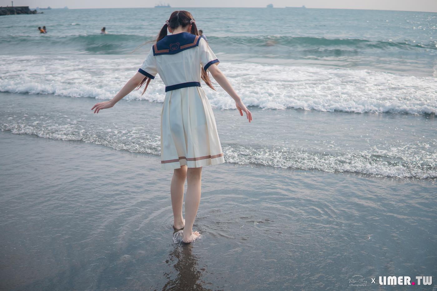 图片[39]-Limerence原创 NO.044 海蓝 JK盛夏服海边戏水[300P] – 速更版-美库