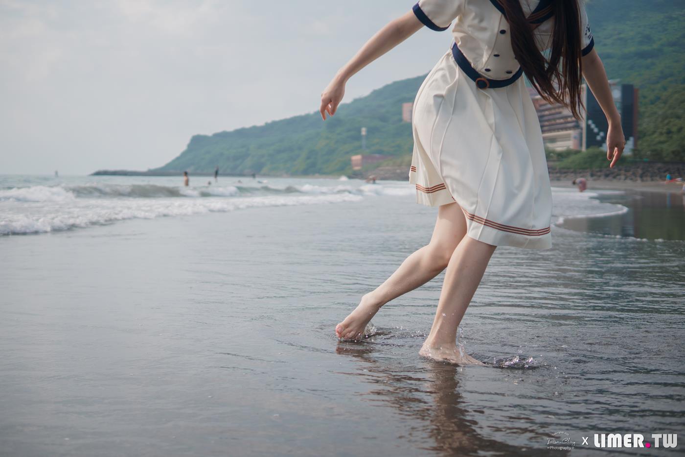 图片[86]-Limerence原创 NO.044 海蓝 JK盛夏服海边戏水[300P] – 速更版-美库