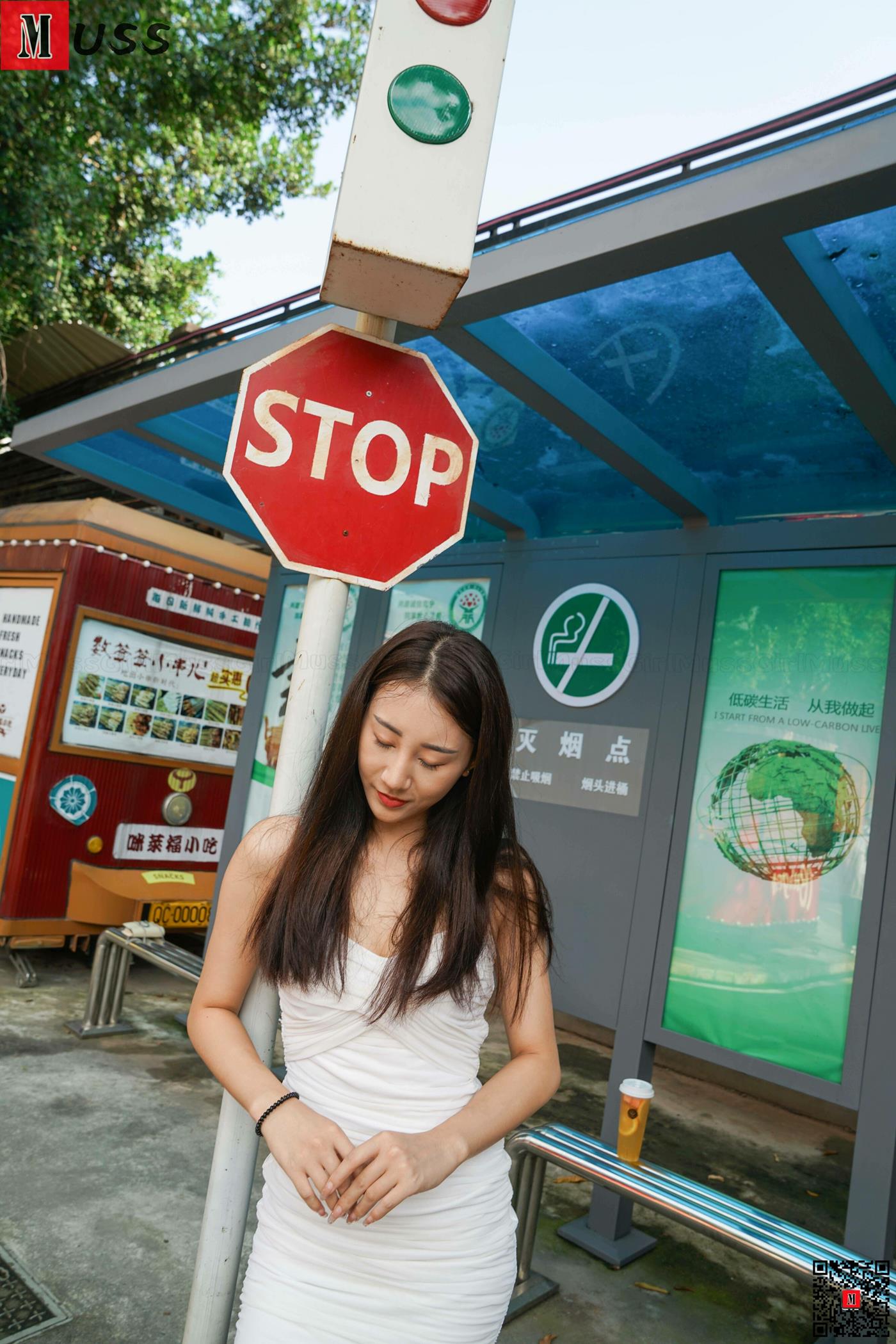 图片[41]-[MussGirl慕丝女郎]NO.405 街边卡车白裙黑丝A[109P] – 速更版-美库