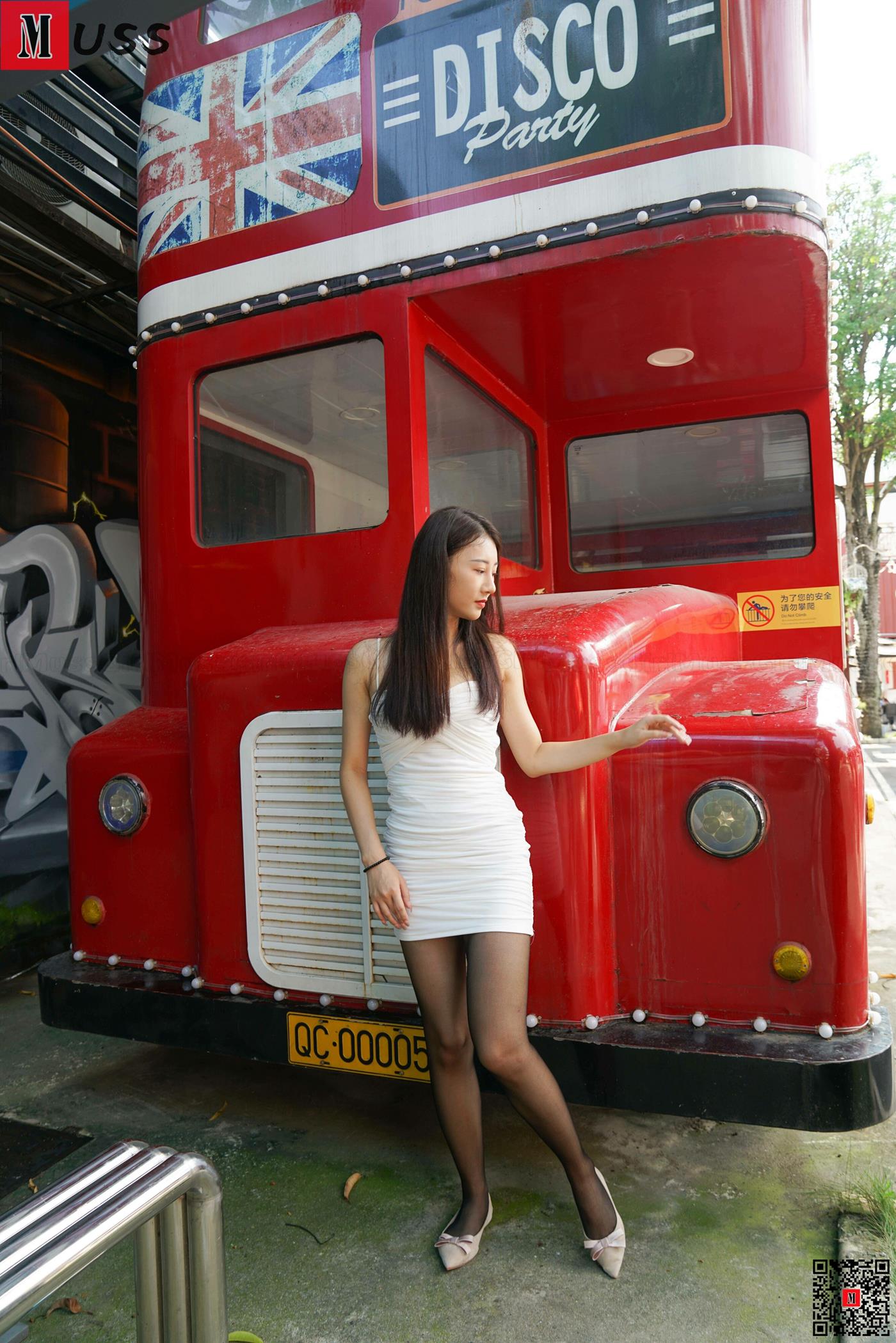图片[53]-[MussGirl慕丝女郎]NO.405 街边卡车白裙黑丝A[109P] – 速更版-美库