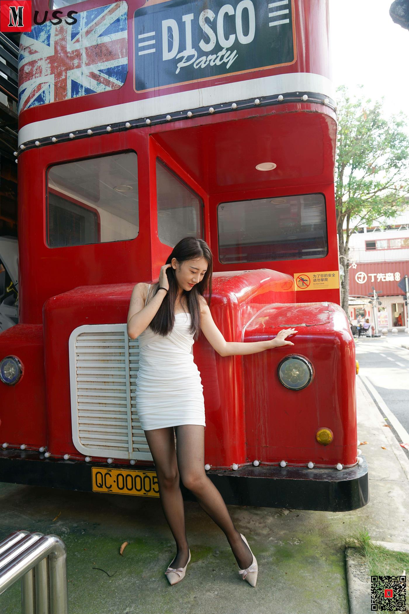 图片[54]-[MussGirl慕丝女郎]NO.405 街边卡车白裙黑丝A[109P] – 速更版-美库