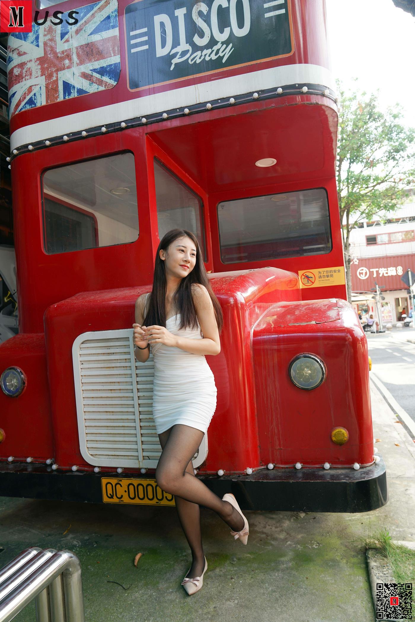 图片[55]-[MussGirl慕丝女郎]NO.405 街边卡车白裙黑丝A[109P] – 速更版-美库