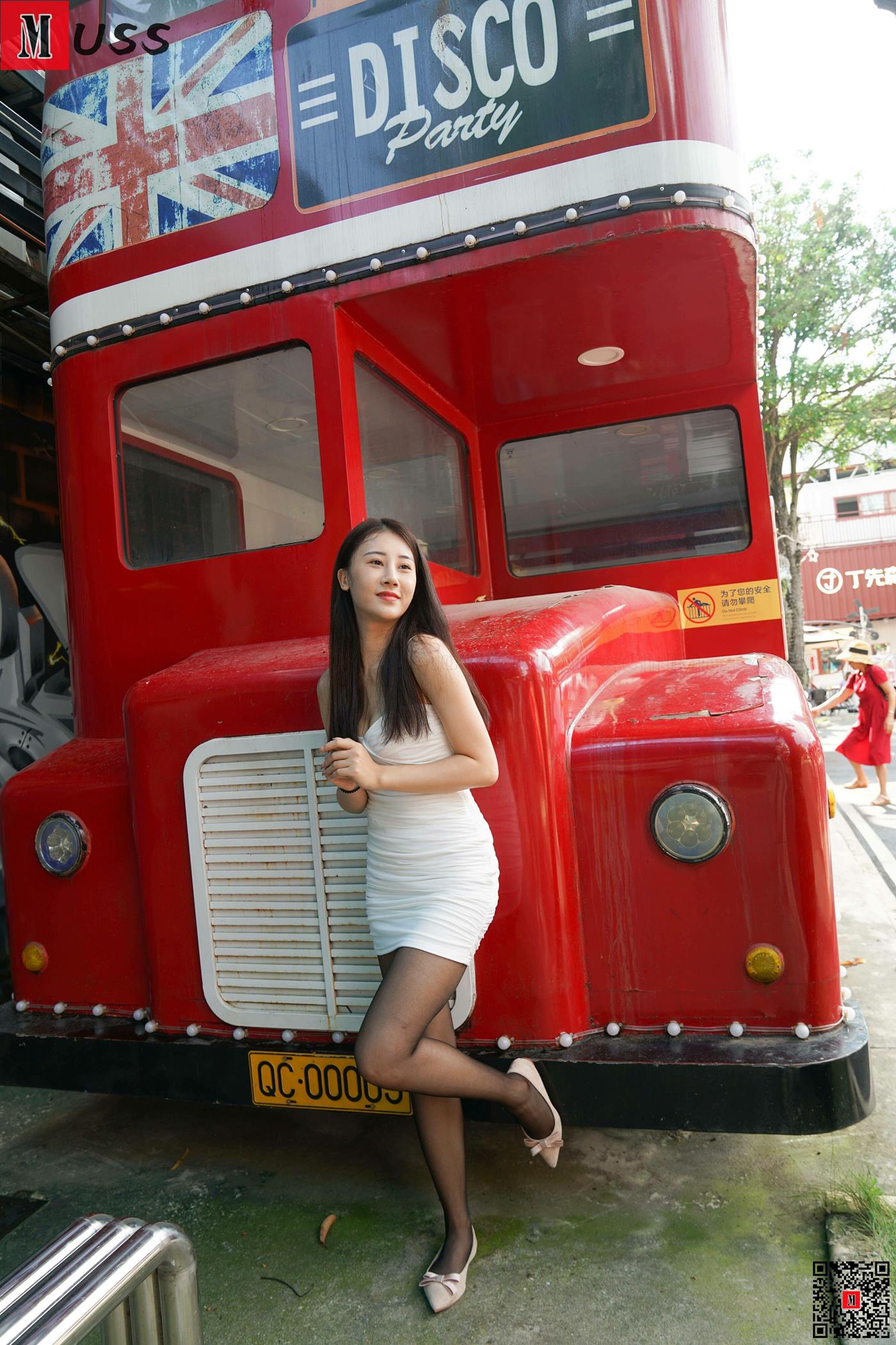 图片[56]-[MussGirl慕丝女郎]NO.405 街边卡车白裙黑丝A[109P] – 速更版-美库