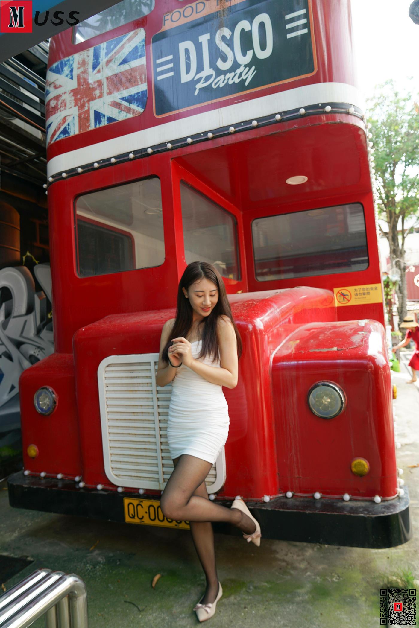 图片[57]-[MussGirl慕丝女郎]NO.405 街边卡车白裙黑丝A[109P] – 速更版-美库